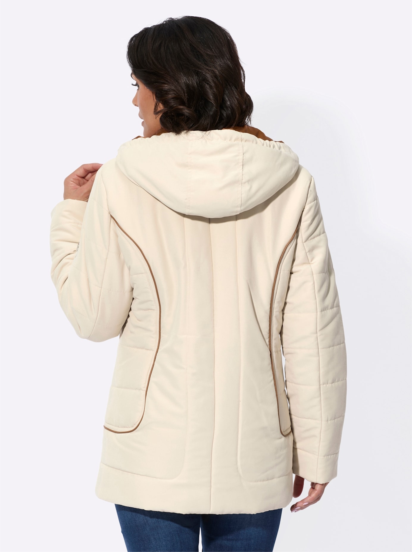 Casual Looks Steppjacke, mit Kapuze