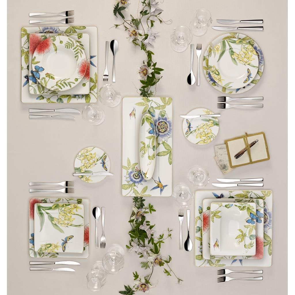 Villeroy & Boch Geschirr-Set »Kaffeeservice Amazonia Anmut 18er Set bunt« Spülmaschinenfest