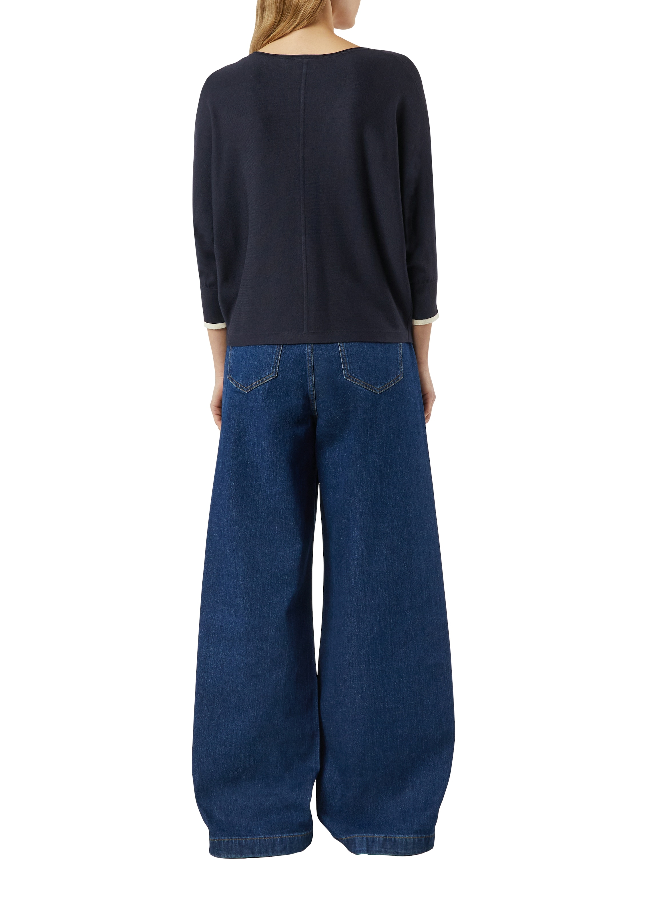 Comma Strickpullover mit V-Ausschnitt