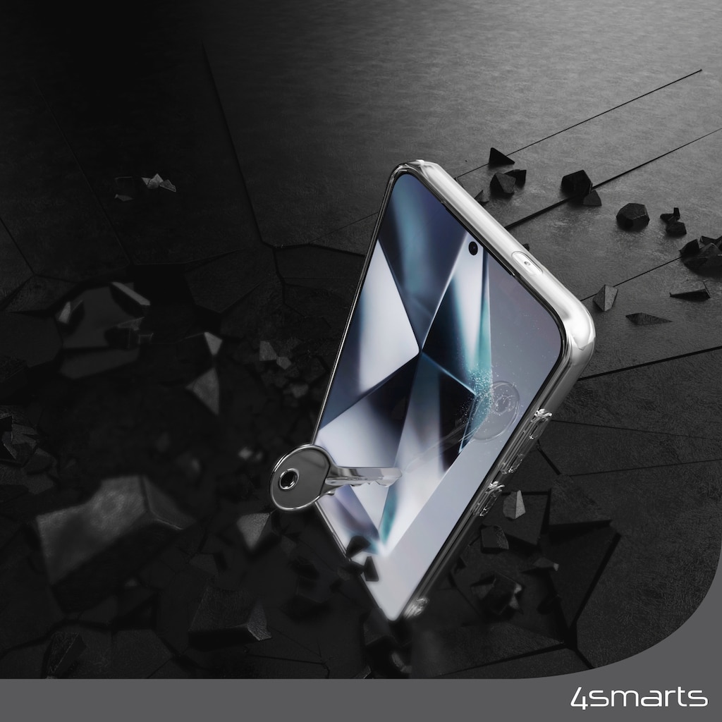 4smarts Handyhülle »360° Protection Set für Samsung Galaxy S24«, Rundumschutz, Backcover, Displayschutz, stoßfest, passgenau