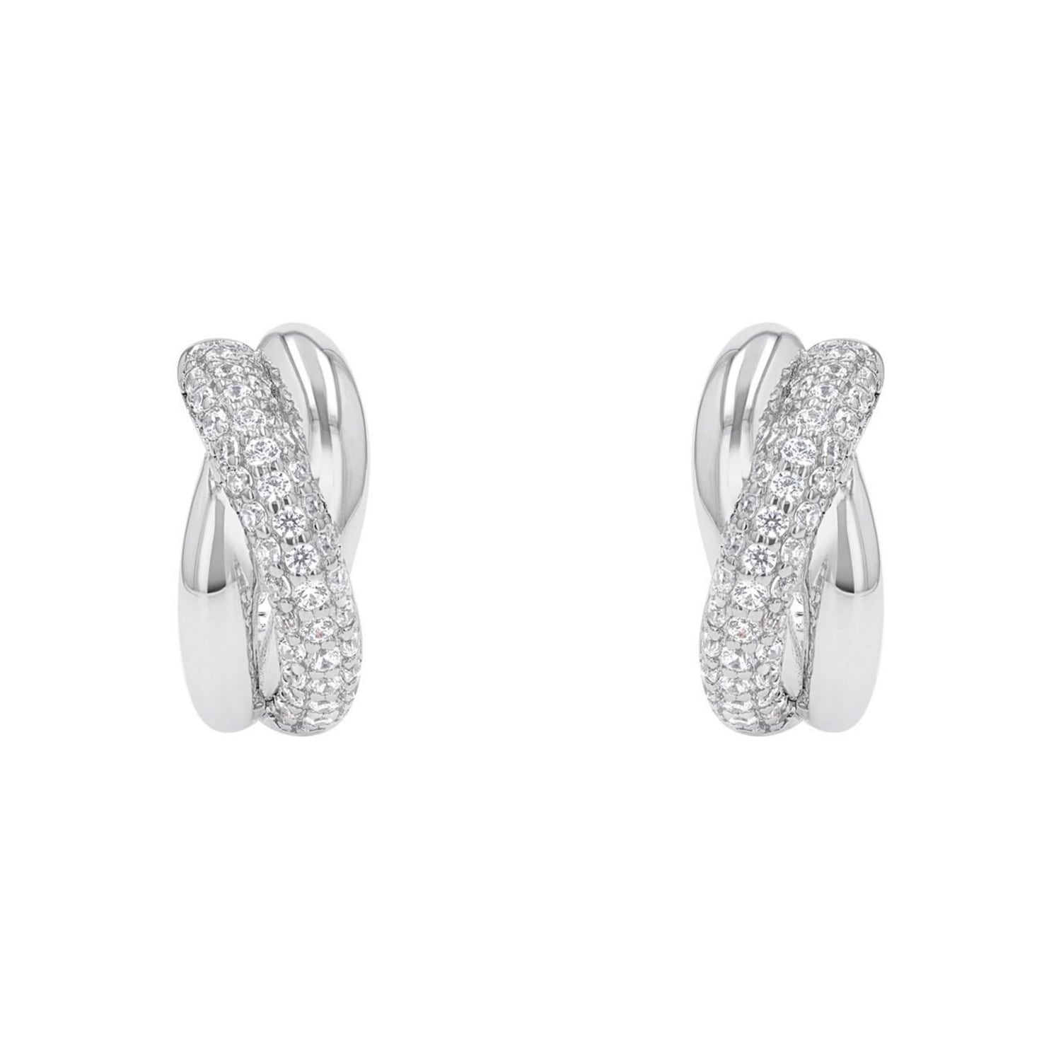 JOOP! Paar Creolen »Schmuck, Geschenk« mit Zirkonia (synth.)