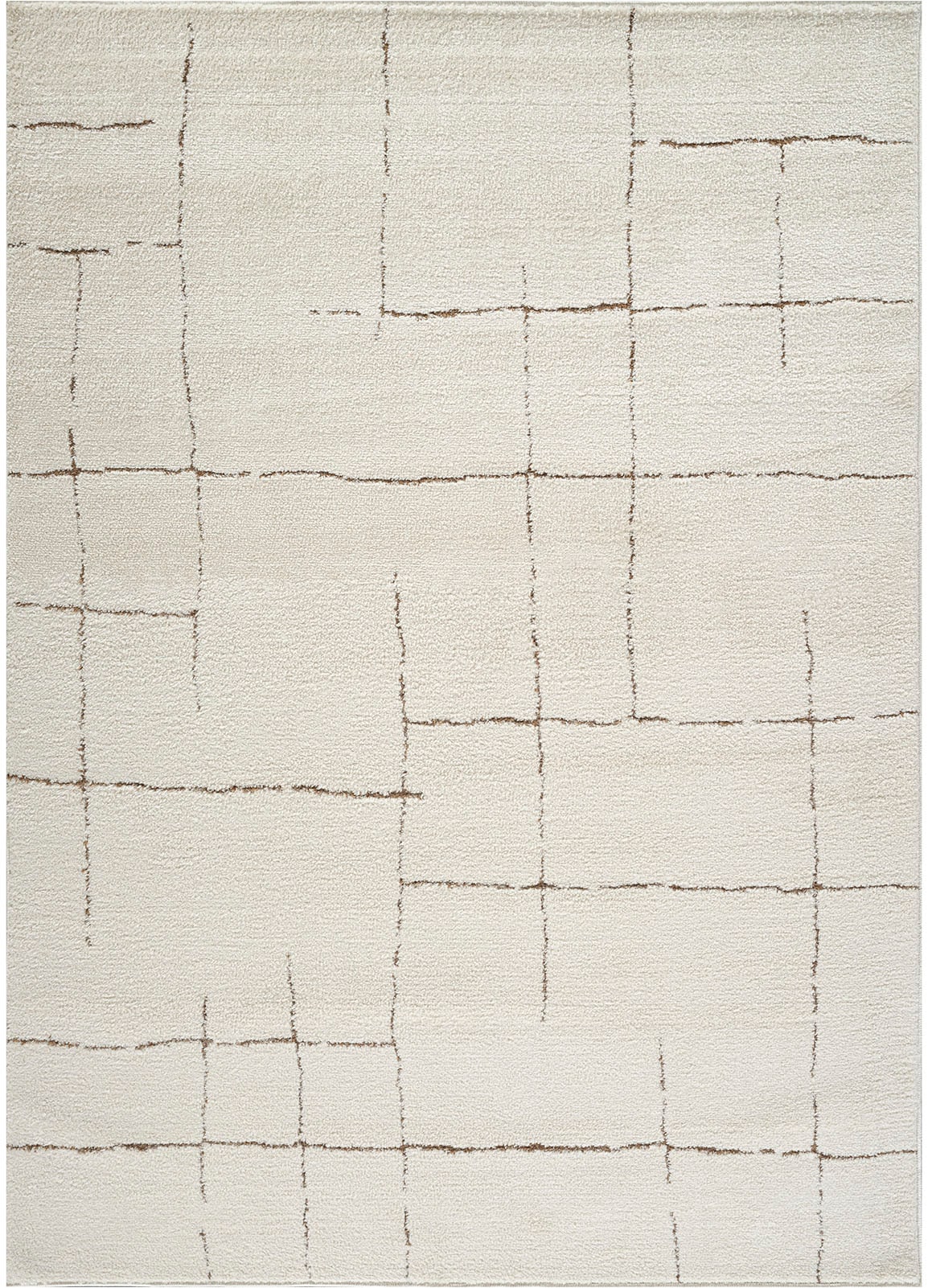 Livabliss Teppich »PRAGUE« rechteckig 14 mm Höhe Skandi Design, Modern Boho Kurzflor Wohnzimmerteppich, Schlafzimmer