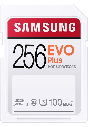 Samsung Speicherkarte »EVO Plus 256GB SDXC UHS-I U3«, (UHS Class 3 100 MB/s... kaufen