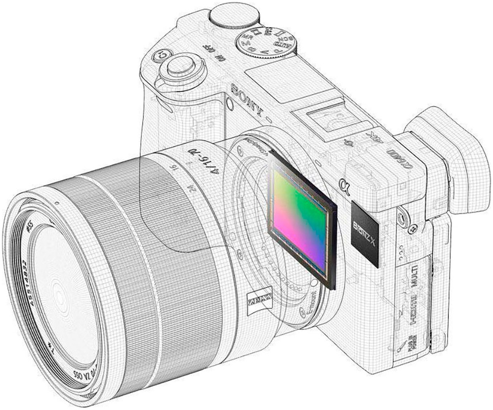 Sony Kompaktkamera »Alpha 6400 + 16-50mm Objektiv«, 24,2 MP, Bluetooth