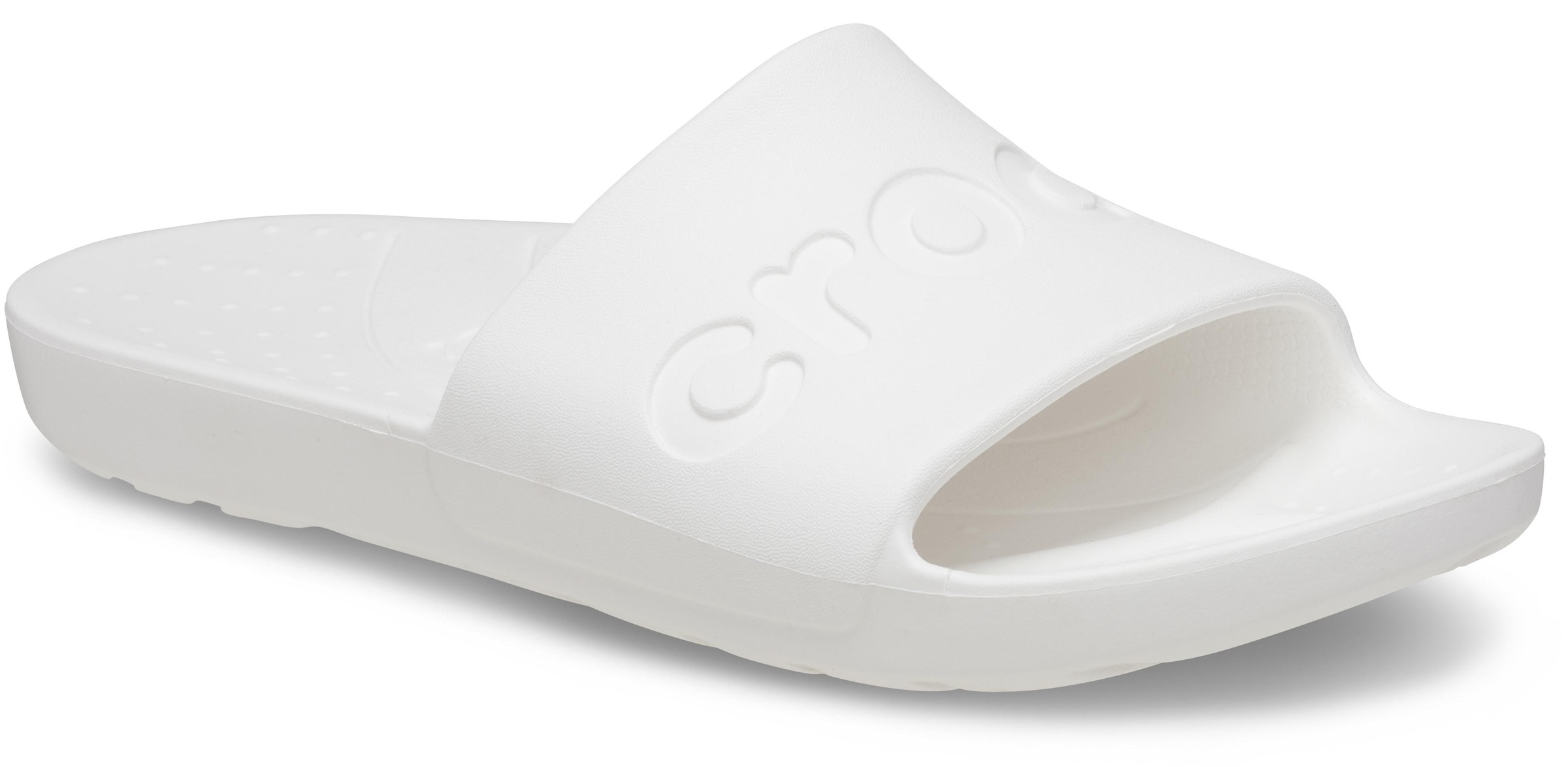 Crocs Pantolette »Crocs Slide«, Badeschuh, Schlappen, Strandschuh mit bequemem Fußbett