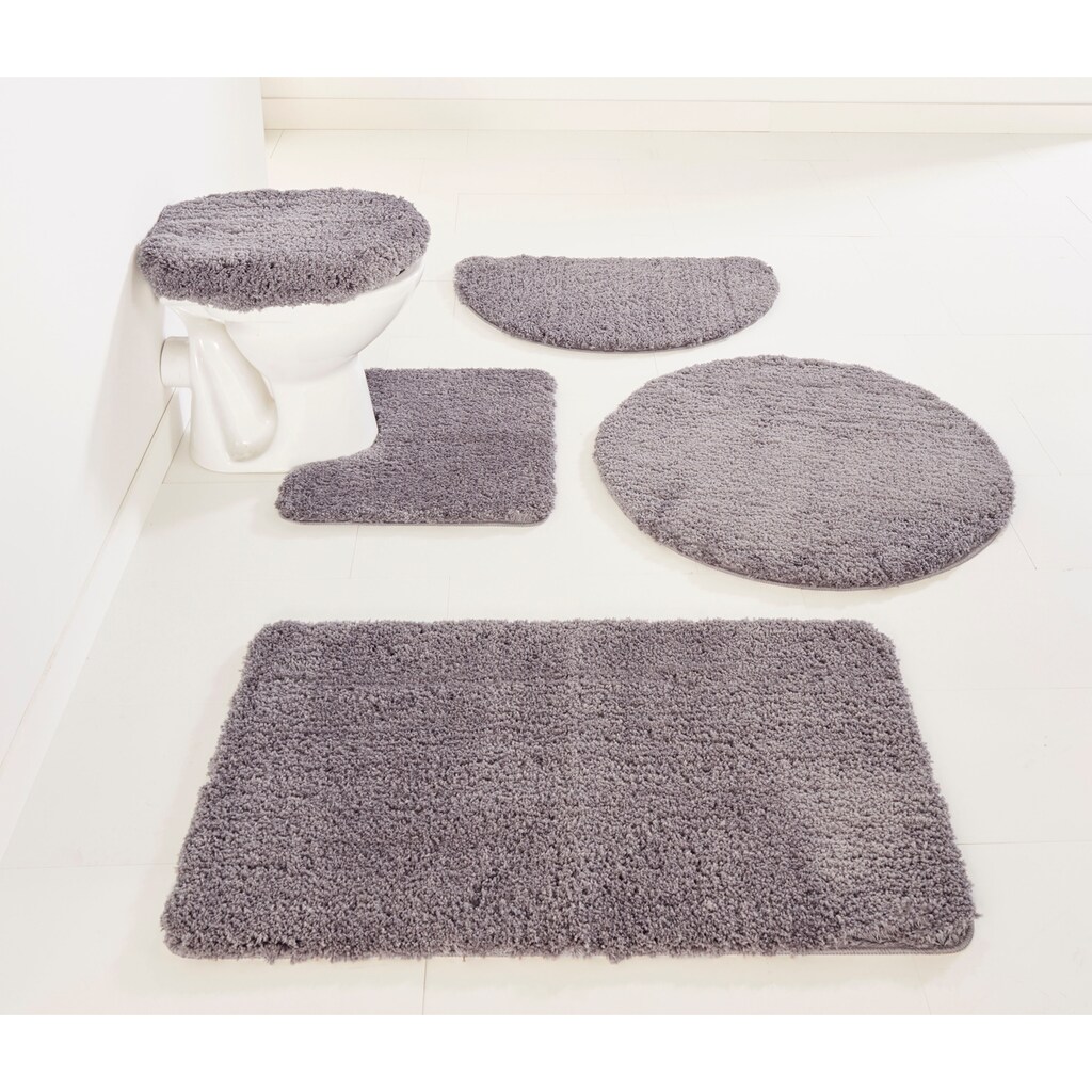 LeGer Home by Lena Gercke Badematte »Narami«, Höhe 30 mm, rutschhemmend beschichtet, fußbodenheizungsgeeignet-schnell trocknend-strapazierfähig, Badteppich, weiche Badematten durch Mikrofaser