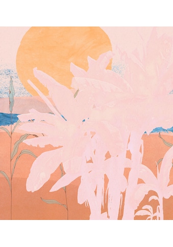 Komar Fototapete »Vliestapete Platanos Pink«, bedruckt-geblümt-floral-realistisch, 250... kaufen