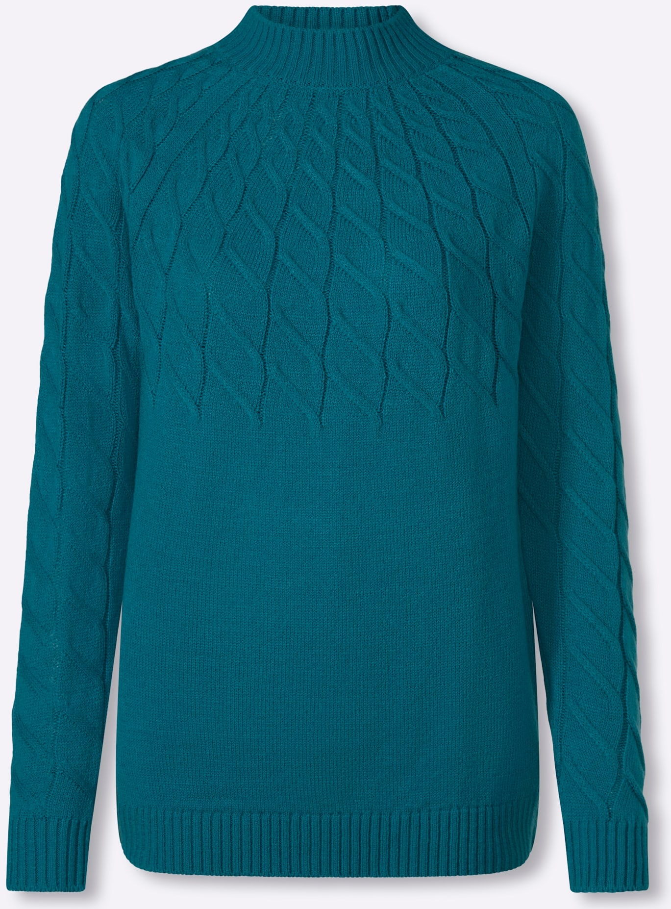 Classic Basics Stehkragenpullover »Langarm-Pullover«