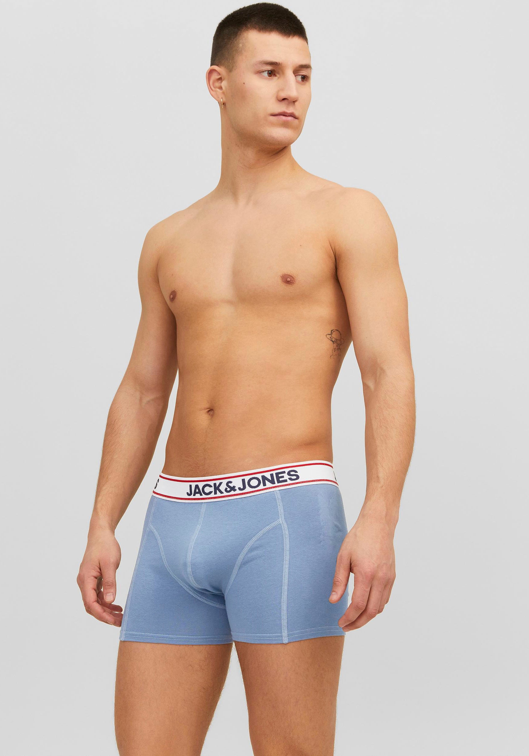 Jack & Jones Trunk »JACJAKE TRUNKS 3 PACK NOOS«, (Packung, 3 St.)