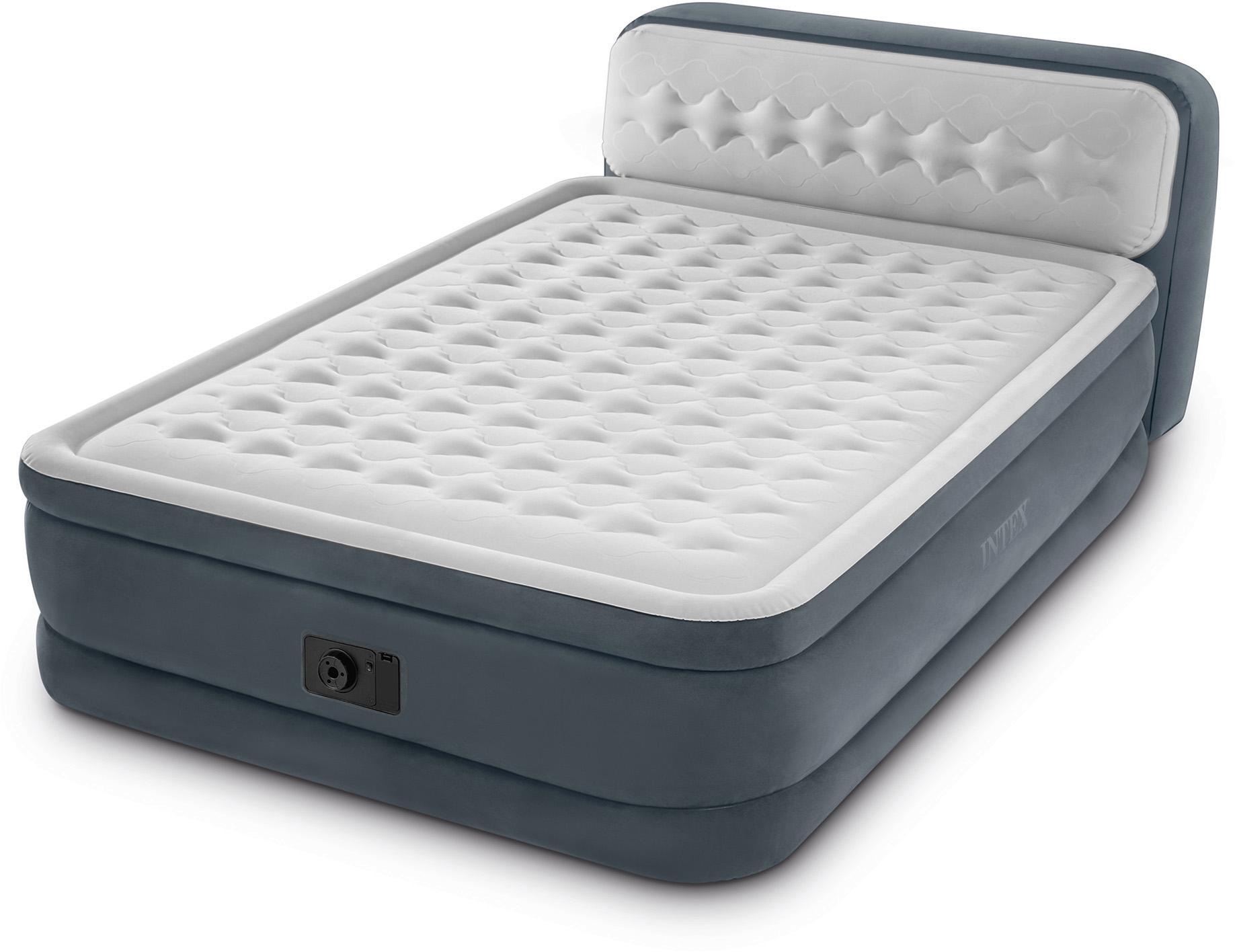 Intex Luftbett »DURA-BEAM® Ultra Plush Headboard«, (Set, 2 tlg., mit Transporttasche)