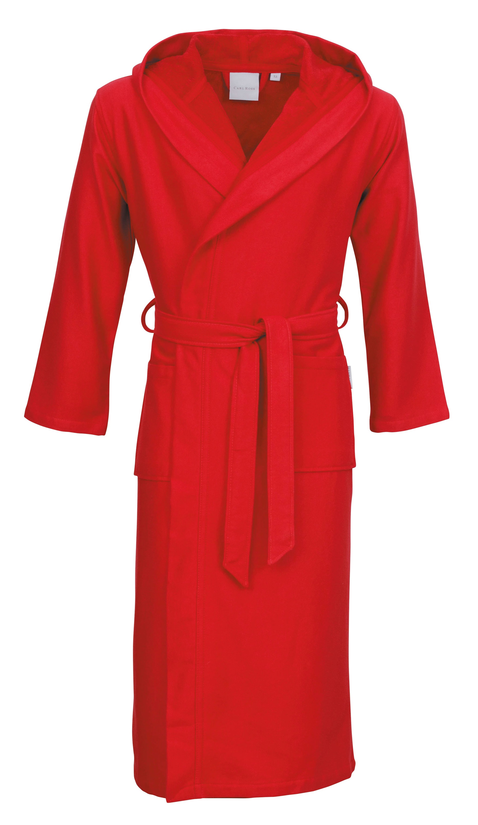Carl Ross Unisex-Bademantel »35300« 1 Stk. tlg. in rot, Größe S