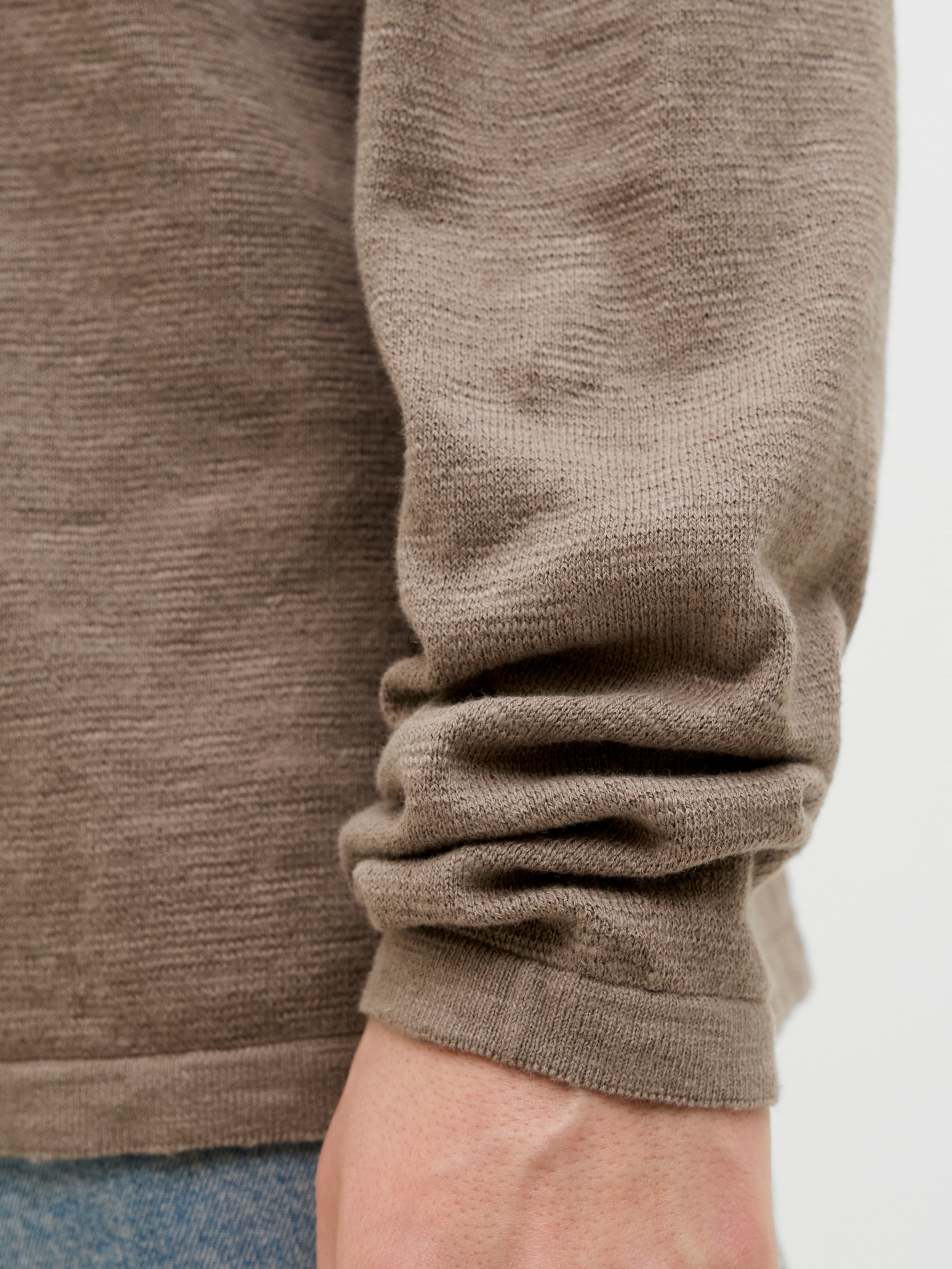 Jack & Jones Rundhalspullover »JJESUMMER KNIT CREW NECK SN«, mit Rundhalsausschnitt