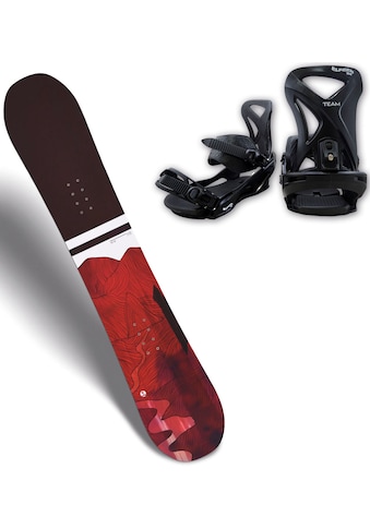 Snowboard »TRANS FR MAN RED 21/22«, (Set)