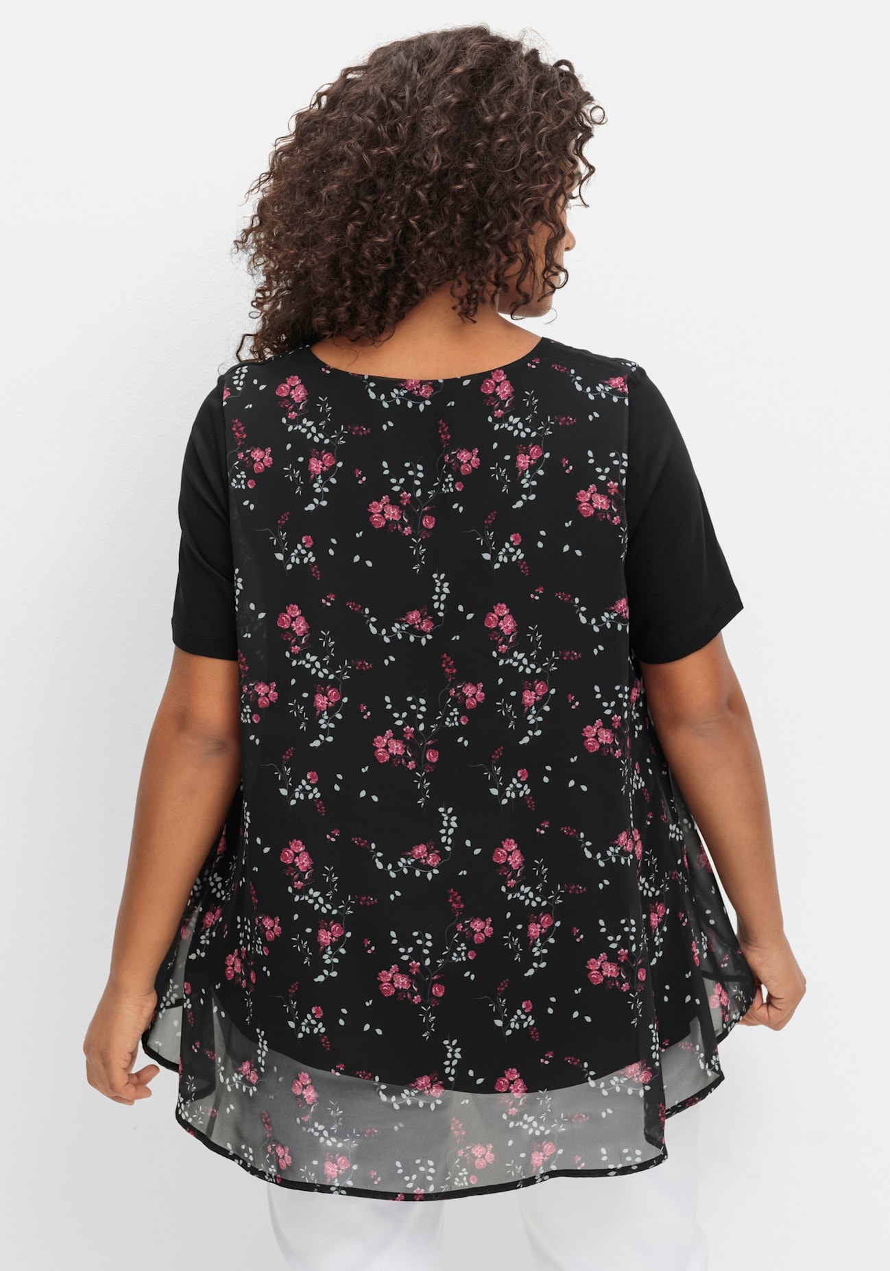 Sheego Blusenshirt »Blusenshirt«, (1 tlg.)