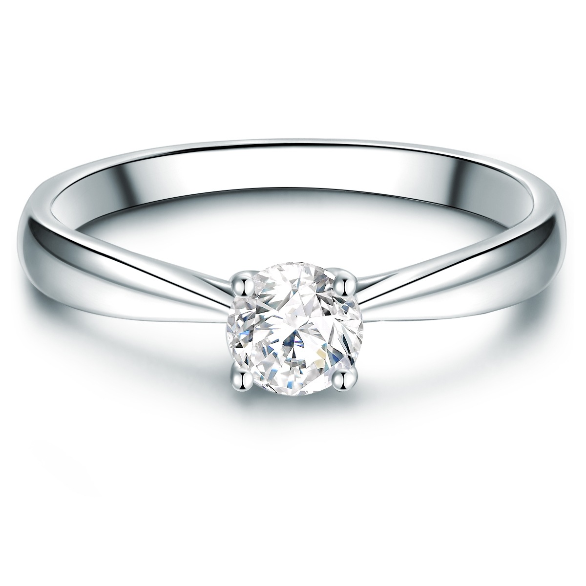 Tresor 1934 Solitärring »TR718«, (1 tlg.), mit Zirkonia im Brillant-Look