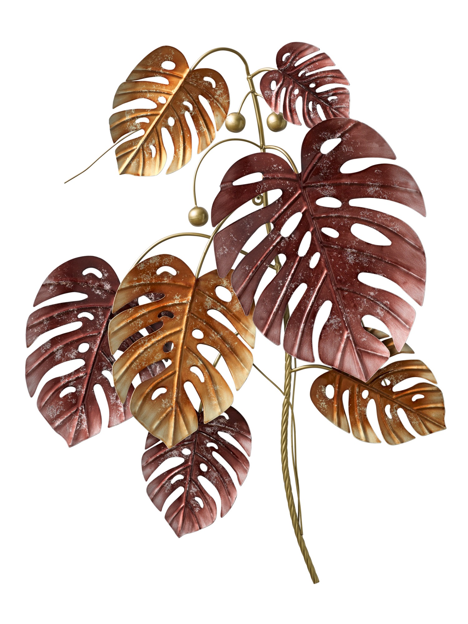 Wanddeko Monstera Blätter