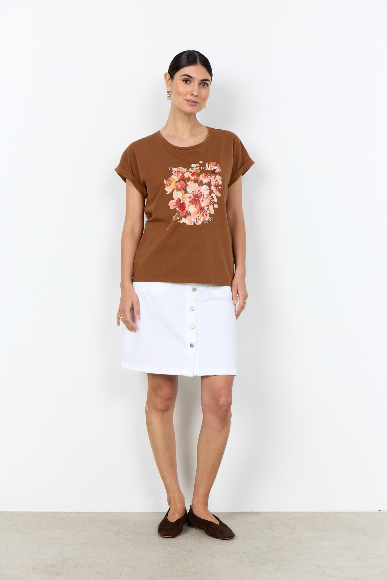 soyaconcept T-Shirt »SC-RINA FP 18« Baumwolle mit Stretch