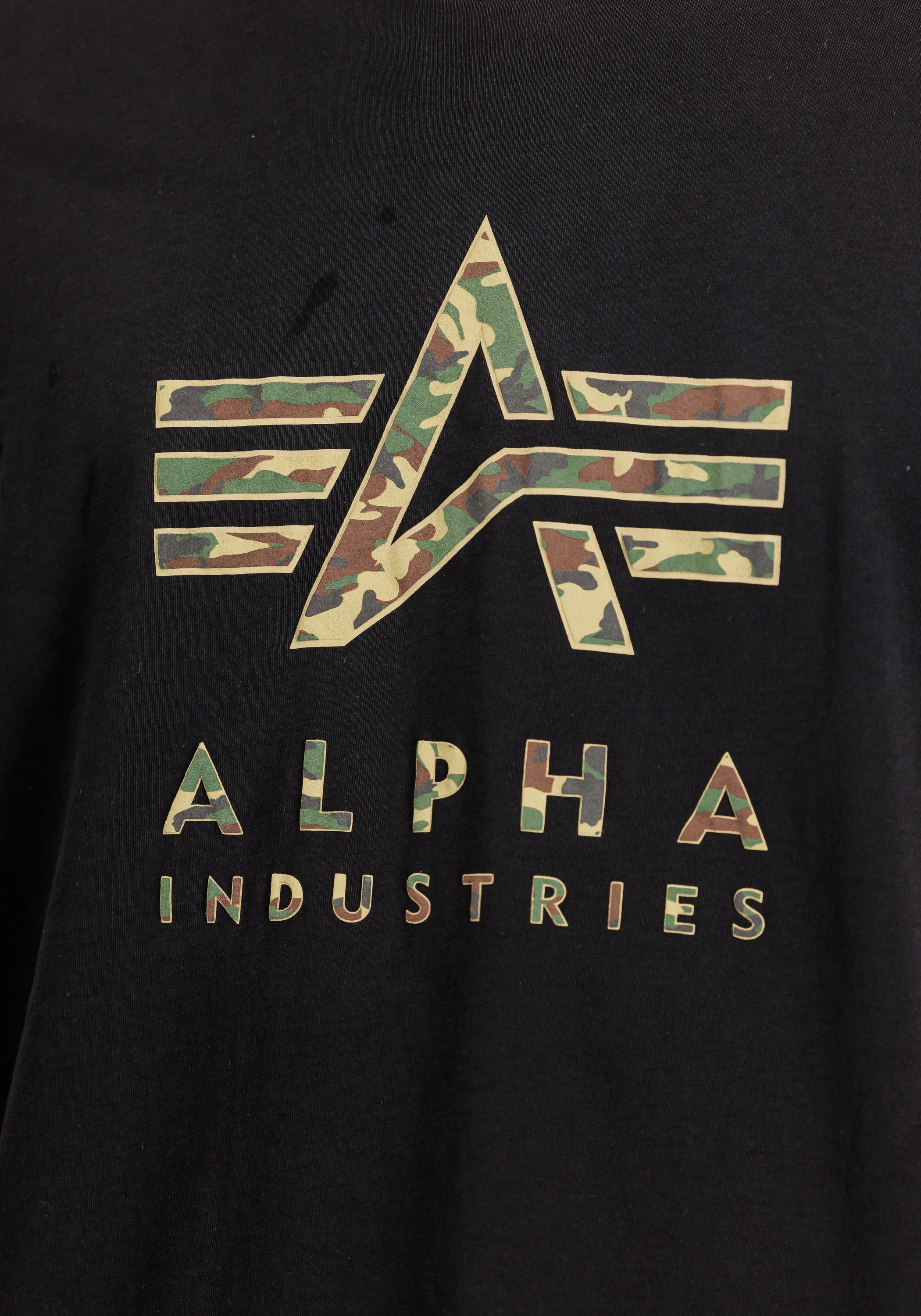 Alpha Industries T-Shirt »Camo Puff Print T-Shirt«