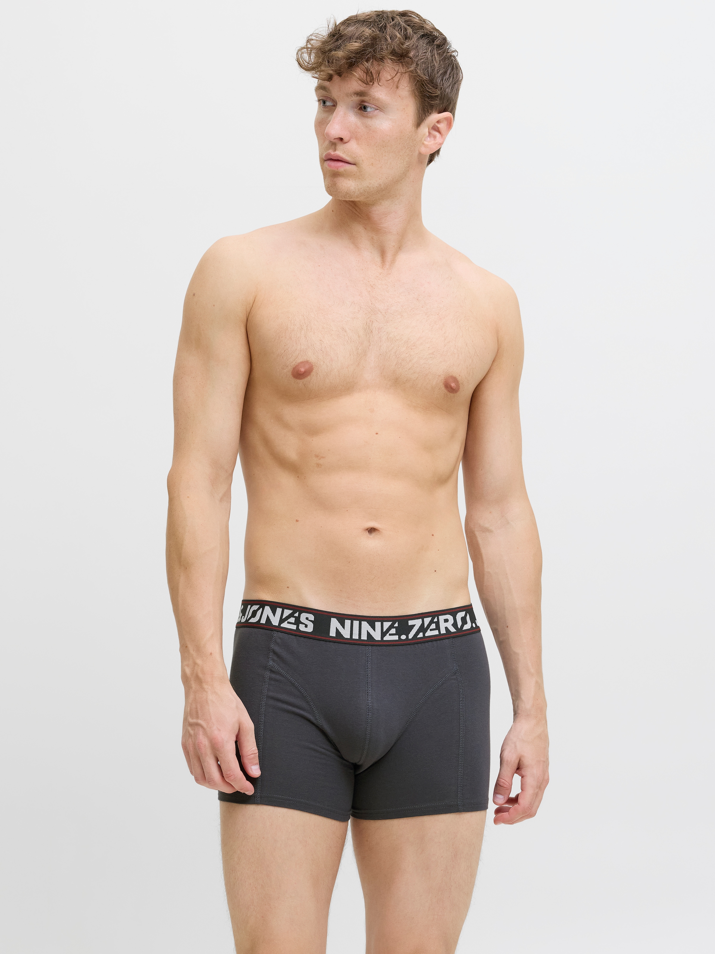Jack & Jones Trunk »JACCOLTON SOLID TRUNKS 3 PACK SN«, (Packung, 3 St.)