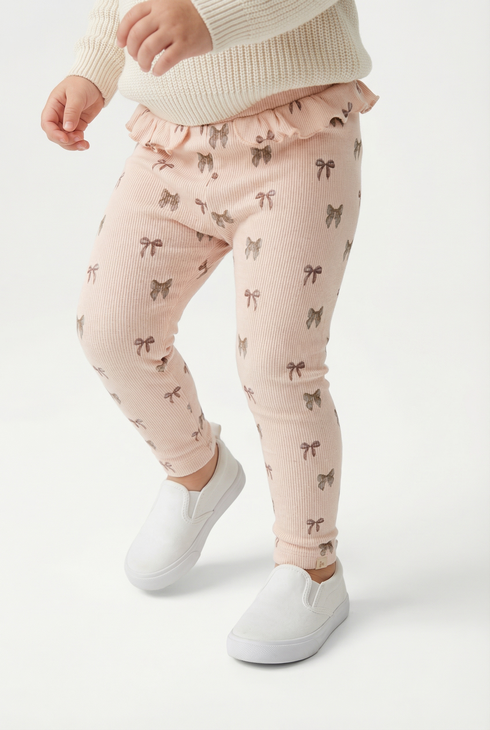 Lil' Atelier Leggings »NMFGAVO EFI SLIM LEGGING LIL NOOS«  weiche Jersey Rippqualität