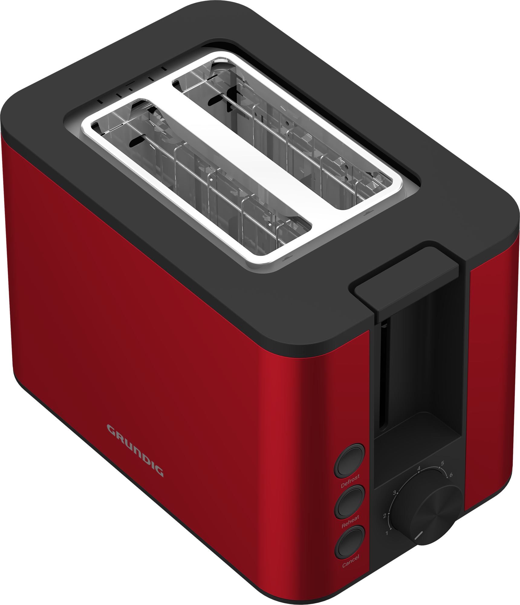 Grundig Toaster »TA 8340«, 2 kurze Schlitze, 950 W, inkl. Brötchenaufsatz