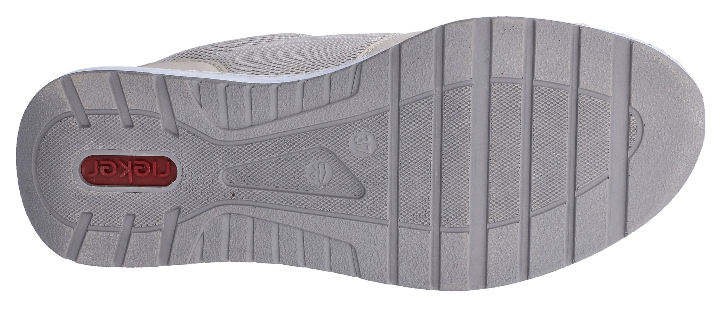 Rieker Sneaker  Schnürschuh, Halbschuh, Freizeitsneaker mit Reißverschluss
