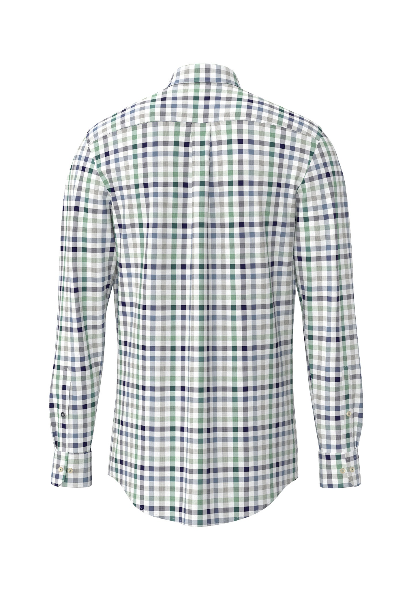FYNCH-HATTON Hemdjacke, ohne Kapuze, mit Karo Muster