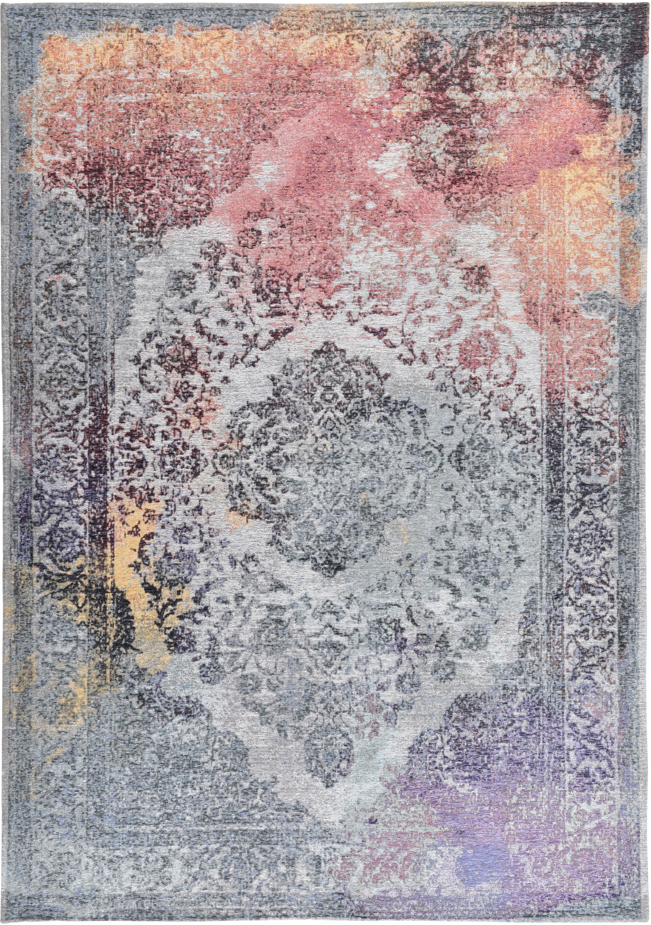 Gino Falcone Teppich »Cosima-118«, rechteckig, 3 mm Höhe, gewebter Jaquard-Teppich, mit Chenillegarn, moderne Orient-Optik