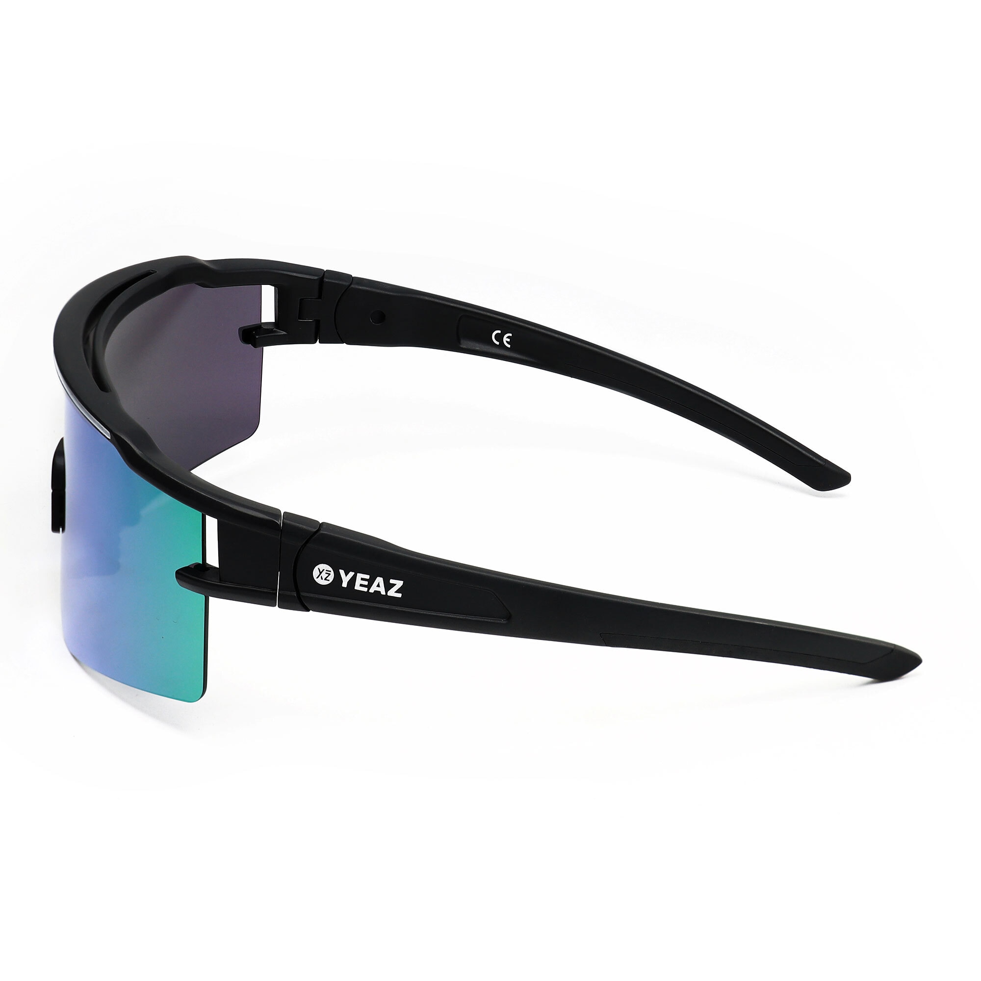 YEAZ Sportbrille »Sport-Sonnenbrille Weiß/Blau SUNTHRILL Set«