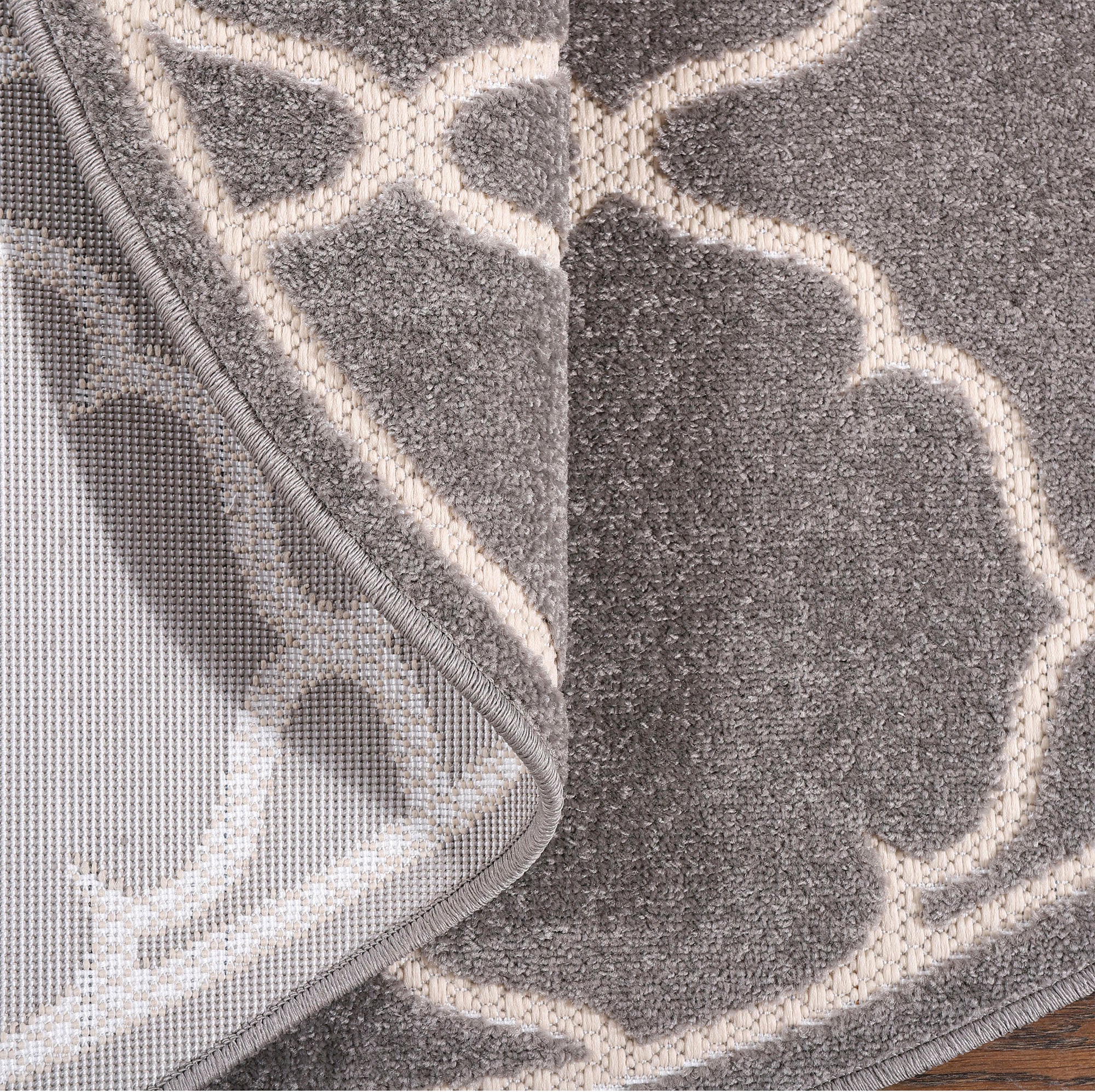 Sanat Teppich »Berlin«, rund, 6 mm Höhe, In -und Outdoor geeignet, robust und pflegeleicht