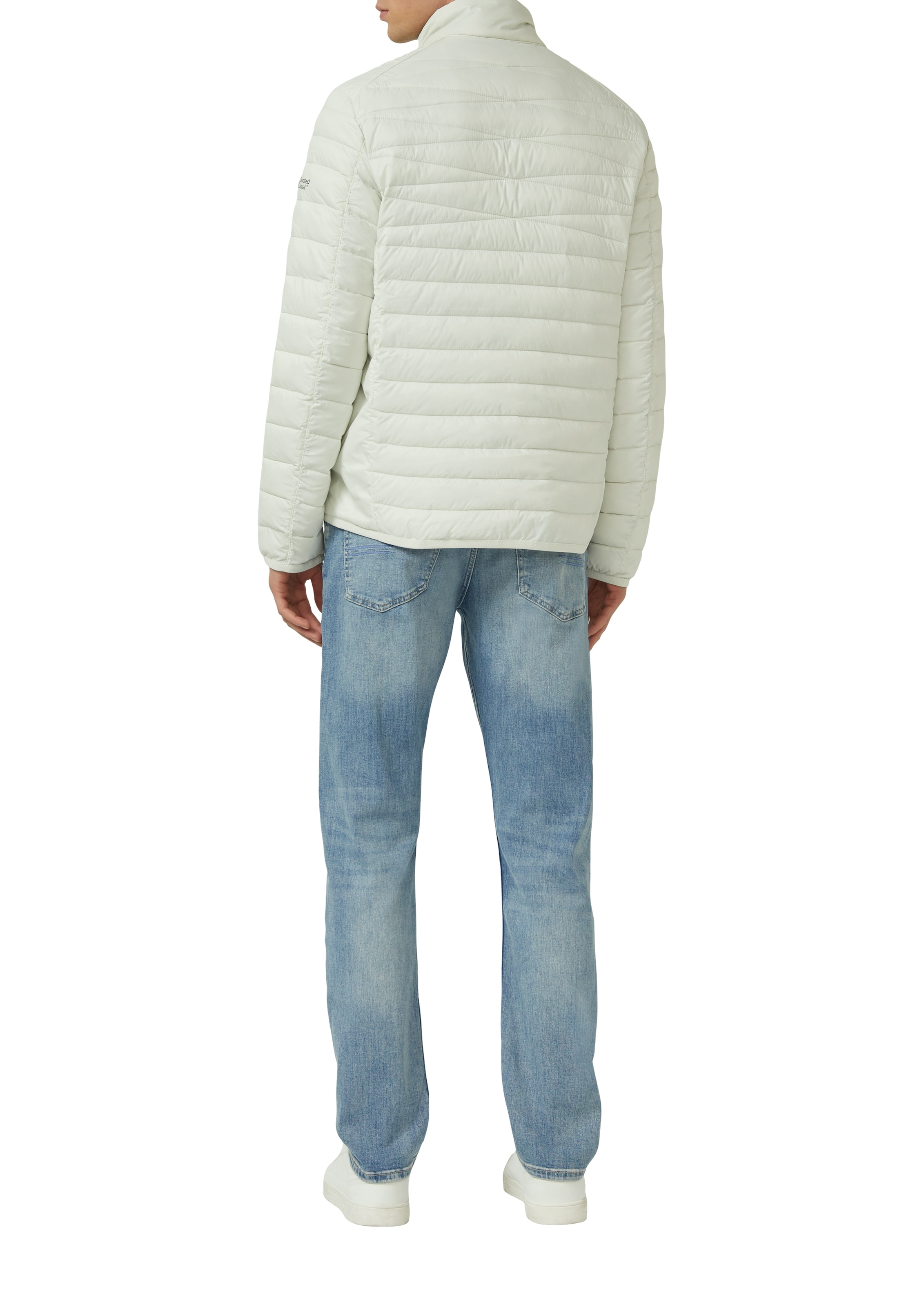 s.Oliver Steppjacke ohne Kapuze mit Stehkragen und Reißverschluss