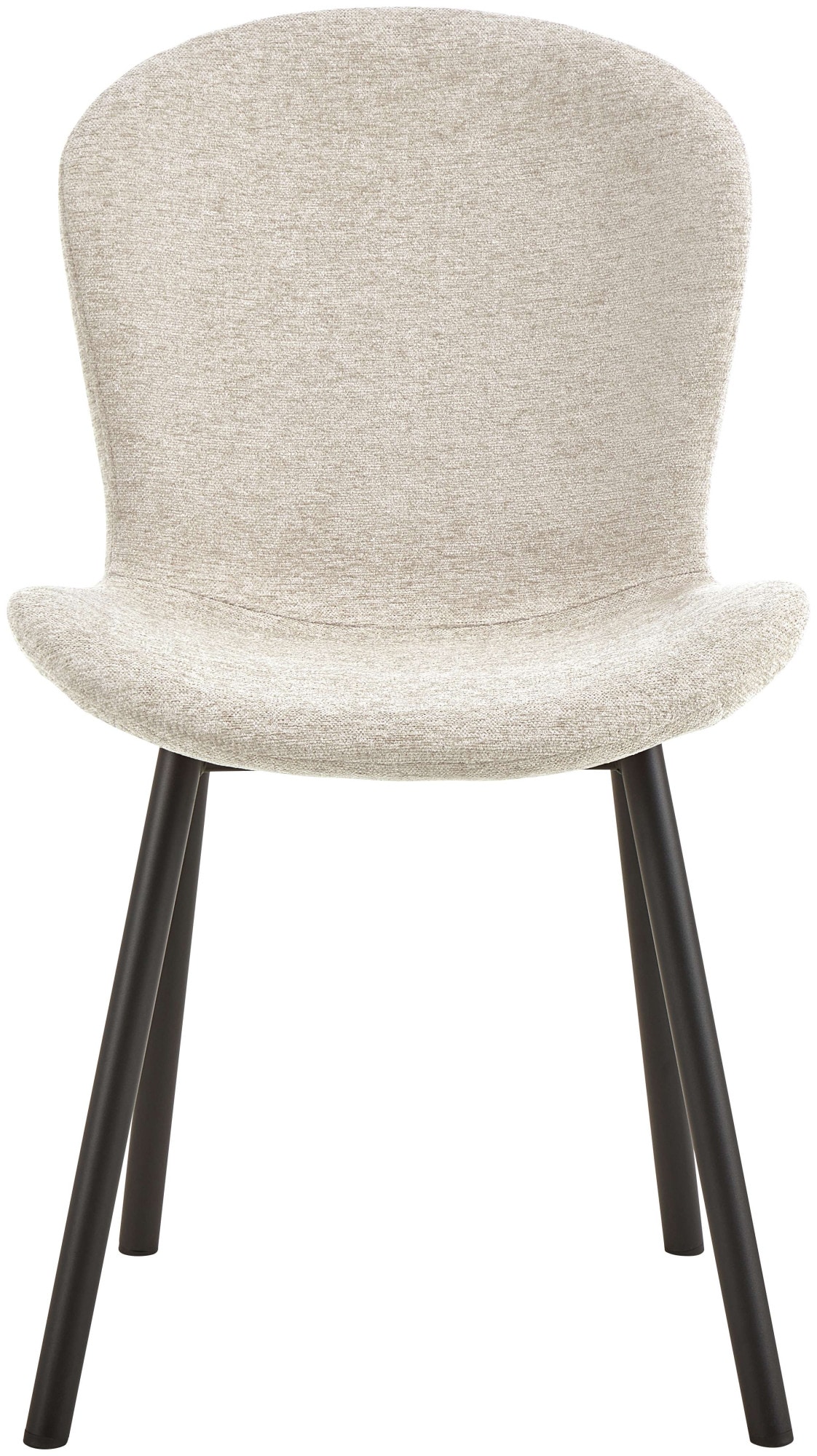 ACTONA GROUP Esszimmer-Set »Essgruppe, Speisetisch mit Stühlen«, (Komplett-Set, 5 St., 1x Tisch + 4x Stühle), Rechteckig Esstisch + 4x Stühle, grau keramik, beige,140x80x75cm