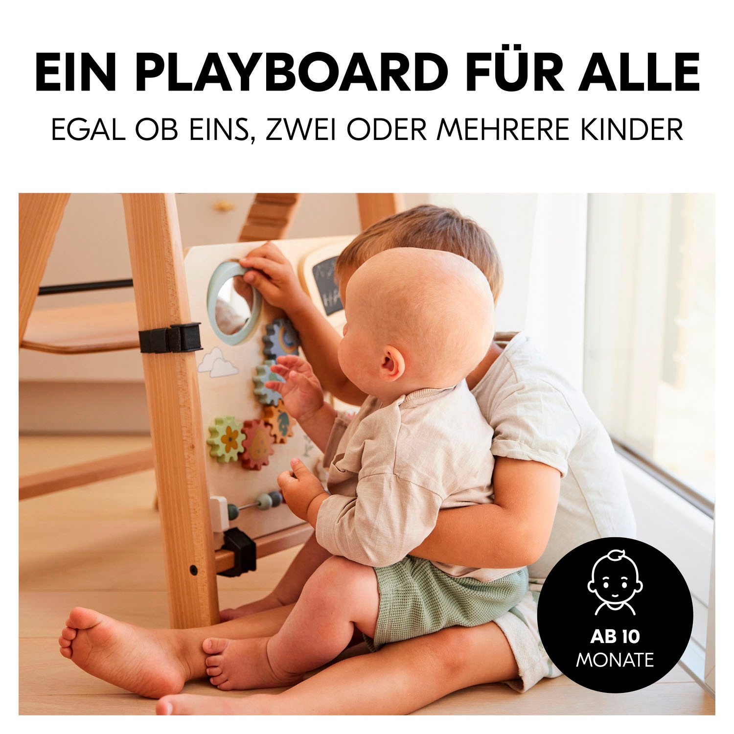 Hauck Motorikbrett »Highchair Play Board«, FSC® - schützt Wald - weltweit; für Hochstühle Alpha+, Beta+, Arketa