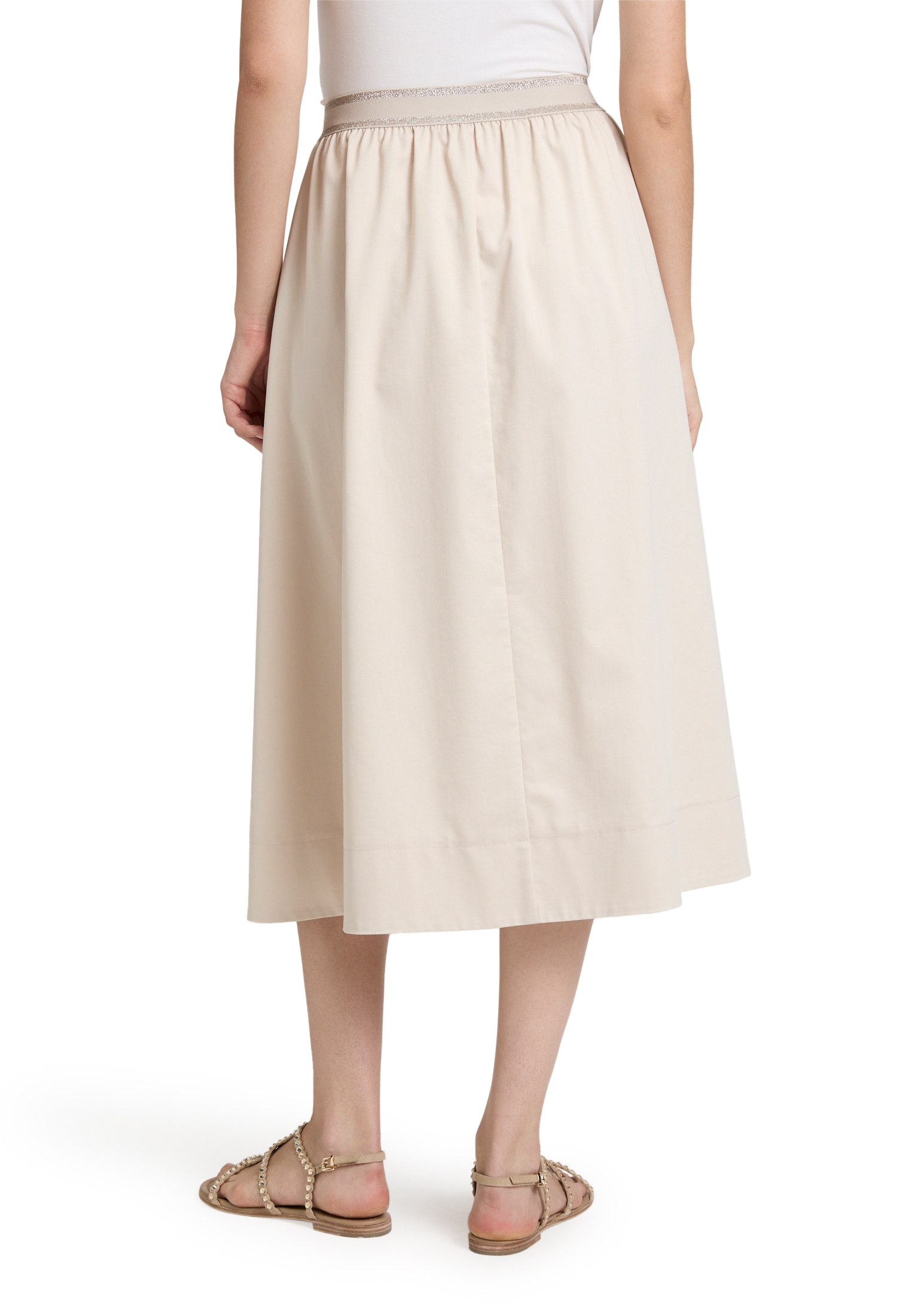 Betty&Co Midirock »Midirock mit elastischem Bund«