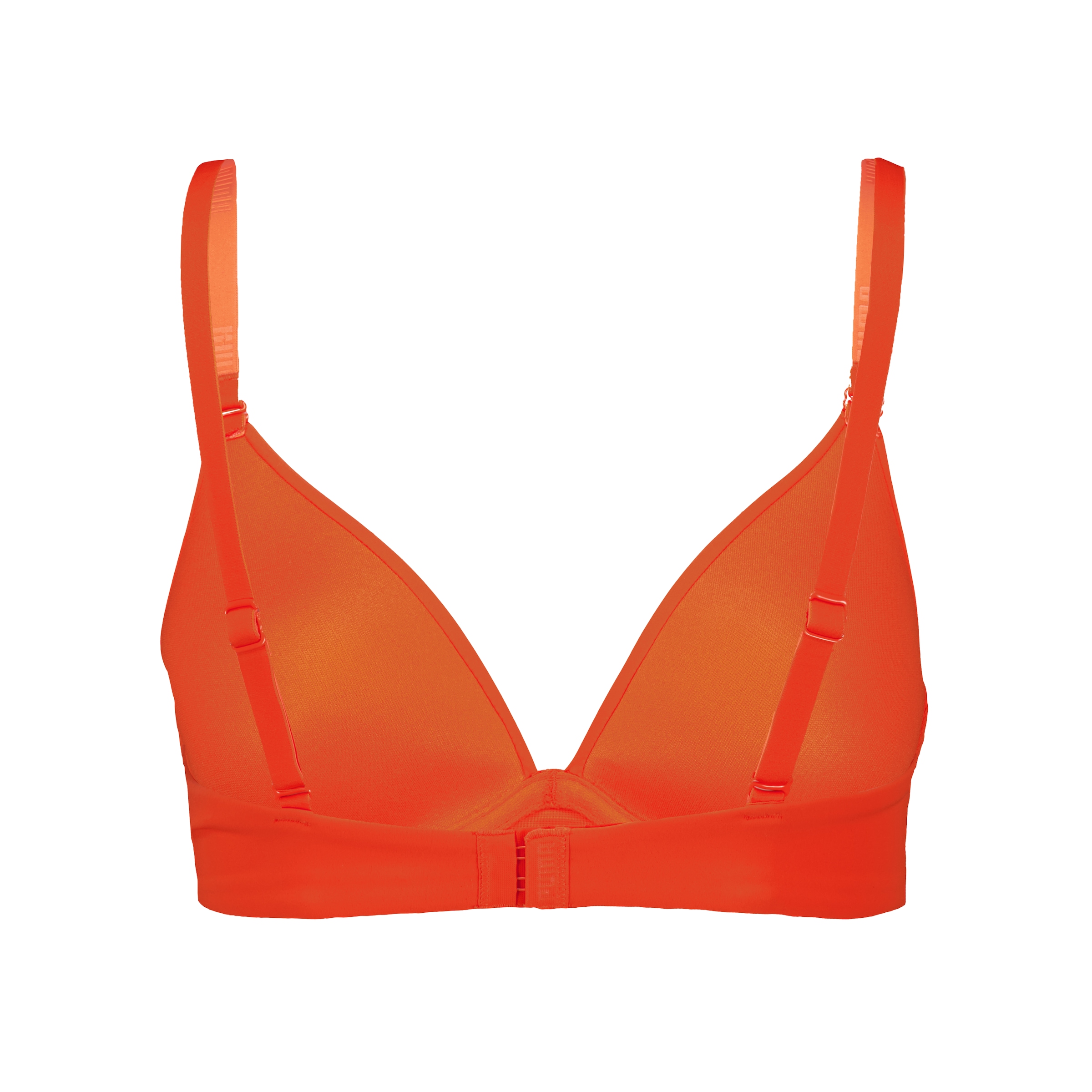 PUMA Bügel-BH »PUMA WOMEN MICROFIBER SOFT PADDED BRA« mit wendbaren und verstellbaren Trägern, Logodruck vorn