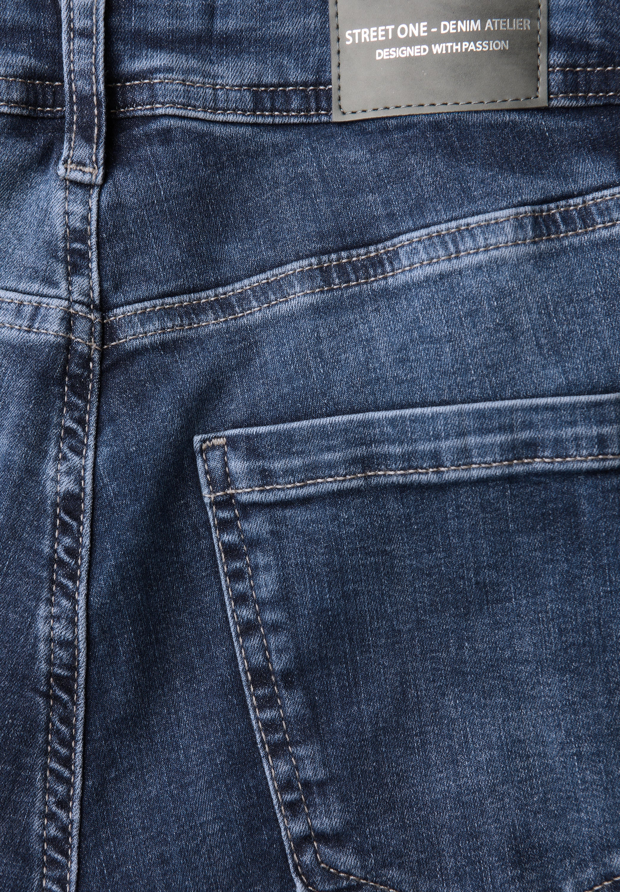 STREET ONE Slim-fit-Jeans »Style York«, mit Stretch