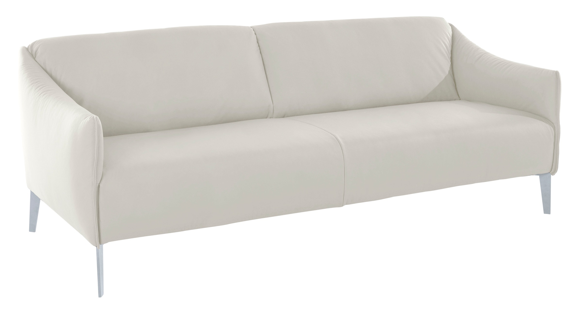 W.SCHILLIG 2,5-Sitzer »sally«, mit Metall-Winkelfüßen in Silber matt, Breite 194 cm