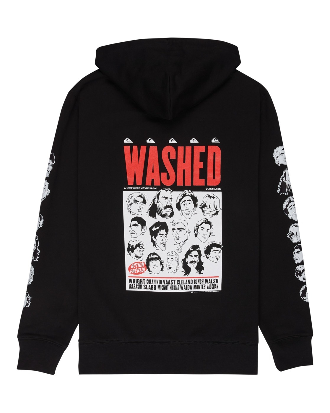 Quiksilver Kapuzensweatshirt »Washed Hoodie«
