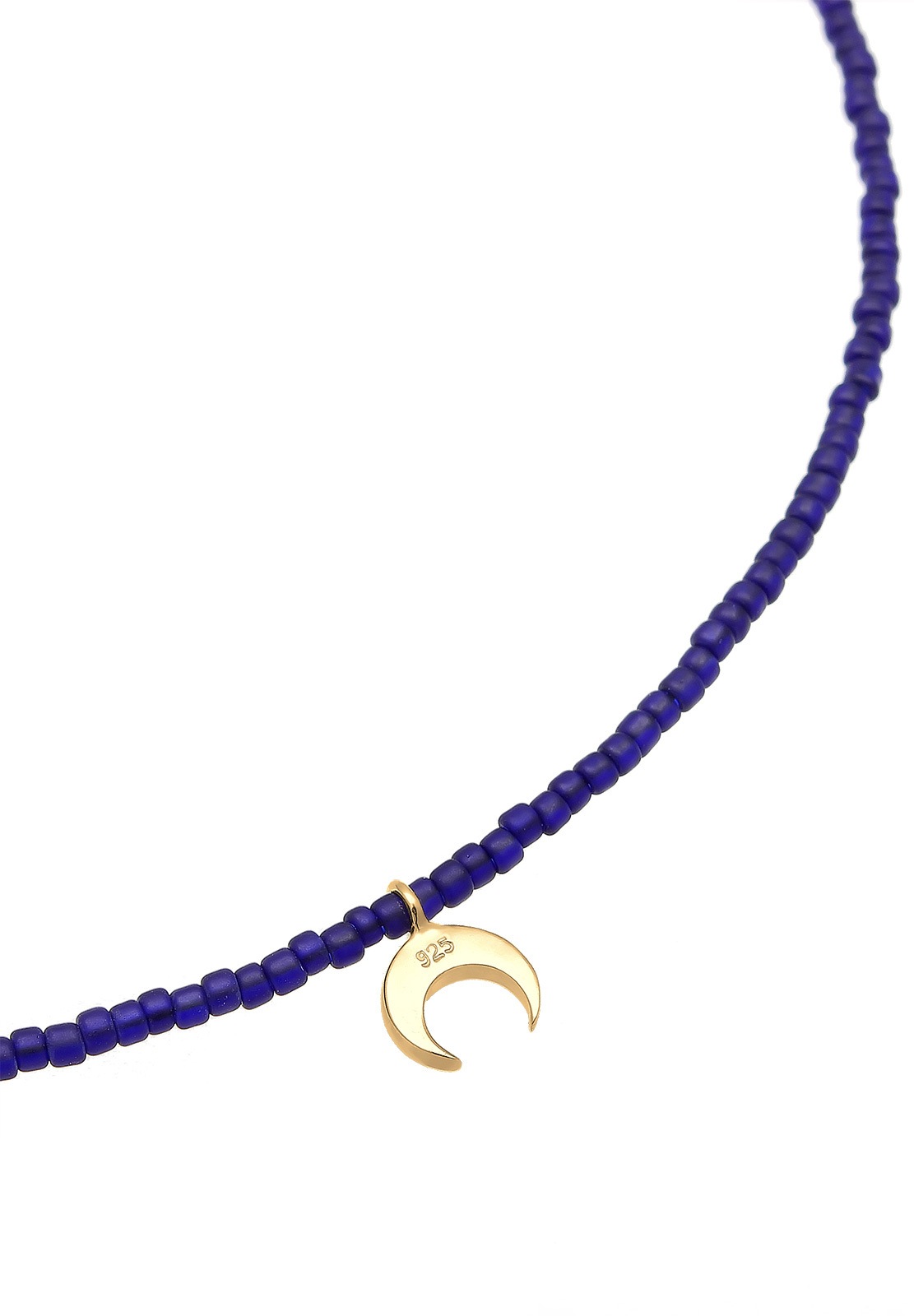 Elli Choker »Halskette Choker Halbmond Astro Trend Beads 925 Silber«