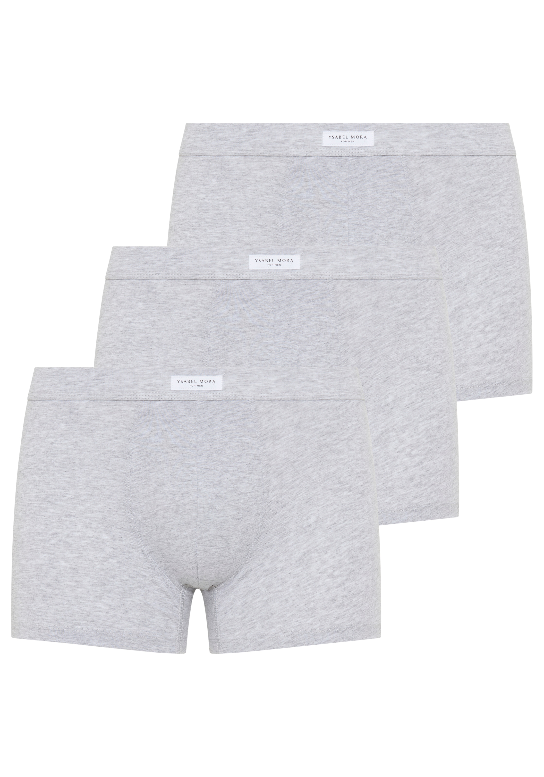 YSABEL MORA Boxershorts »BASIC COLLECTION COTTON« 3er Pack,  mit perfektem Material und Passform für  jeden Mann