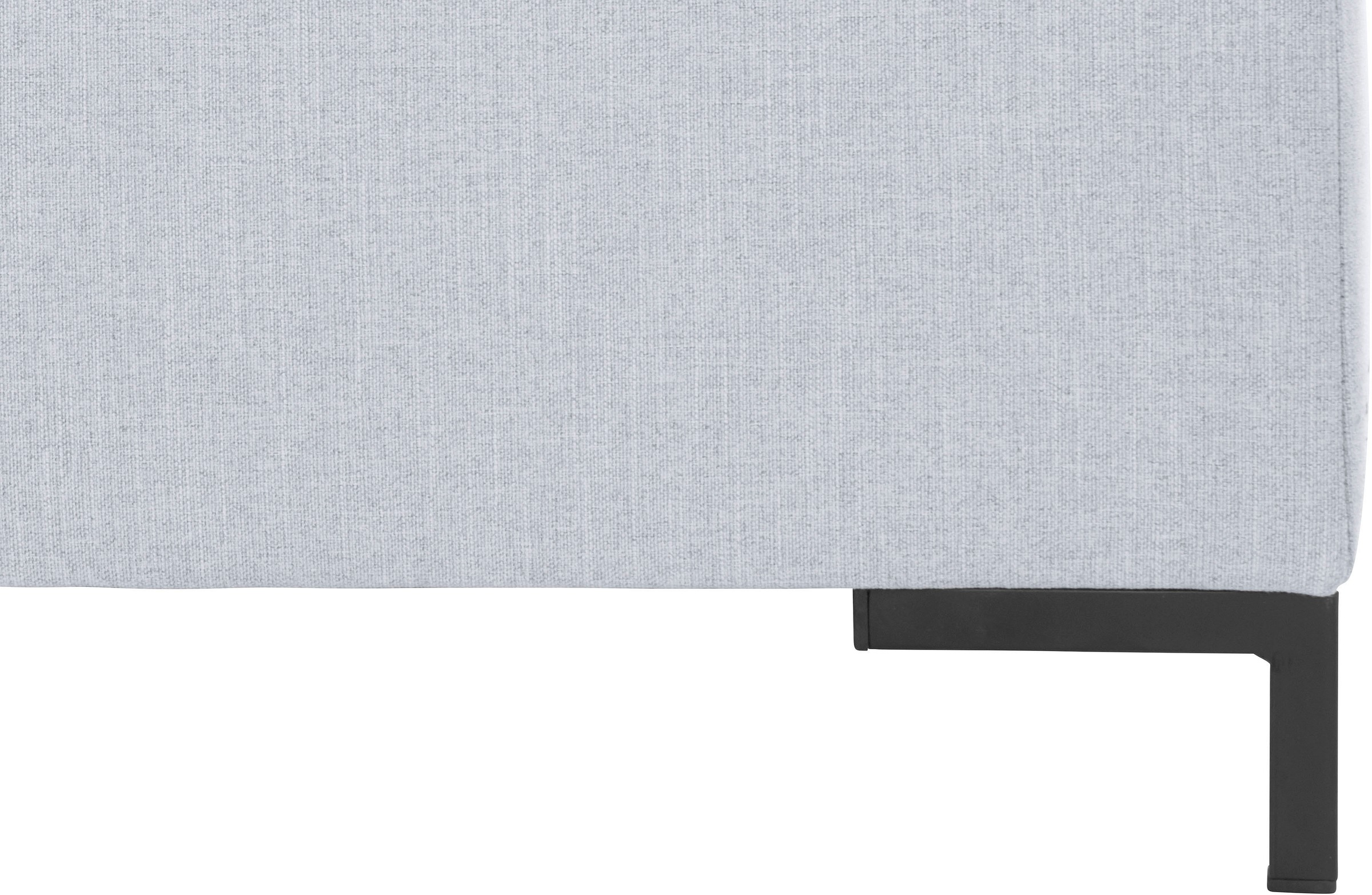 OTTO products Wohnlandschaft »Grazzo, aktuelle Steppung im Sitz, viel Platz, U-Form, Breite 332cm«, hochwertige Stoffe aus recyceltem Material, Steppung im Sitzbereich
