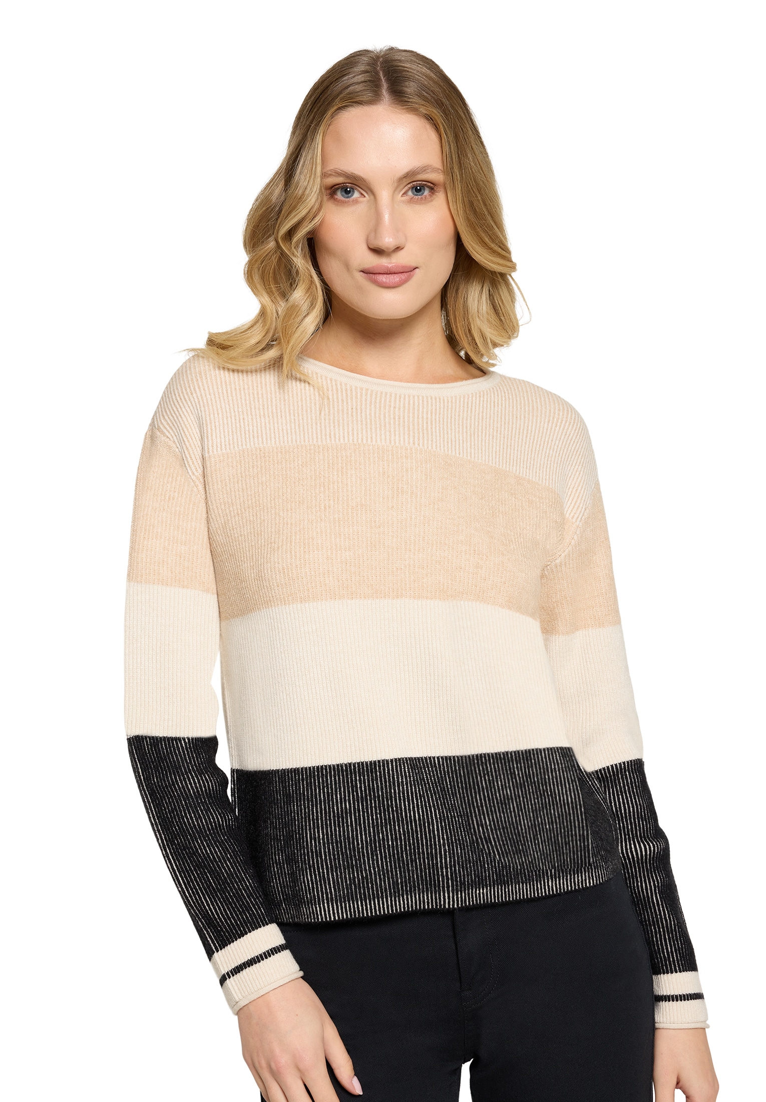 Betty Barclay Strickpullover »Strickpullover mit Rippenstruktur«