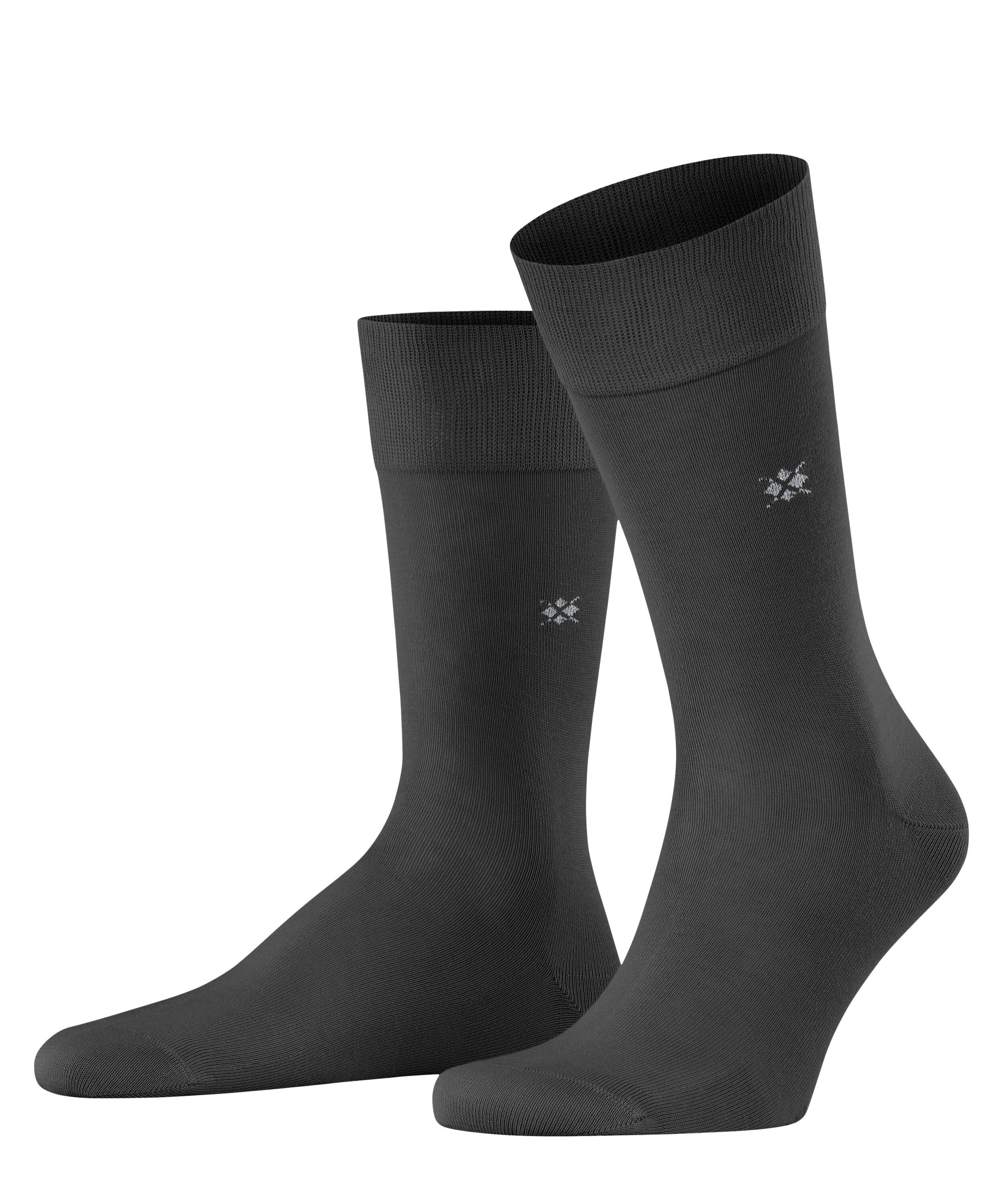 Burlington Socken »Dublin« unifarben, Einheitsgröße 40-46, Burlington-Logo