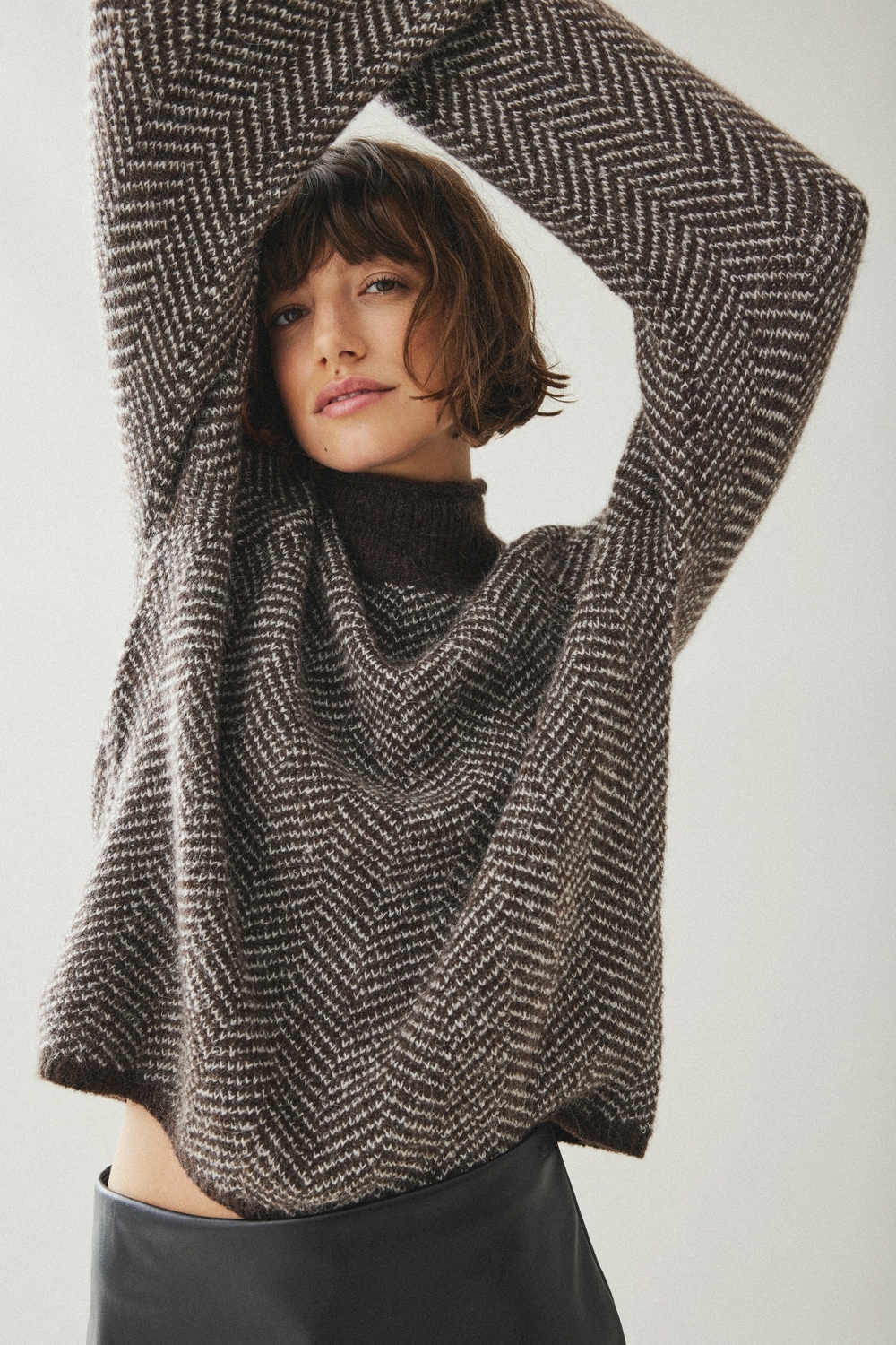 Vila Stehkragenpullover »VILORY HIGH NECK L/S KNIT TOP - NOOS«