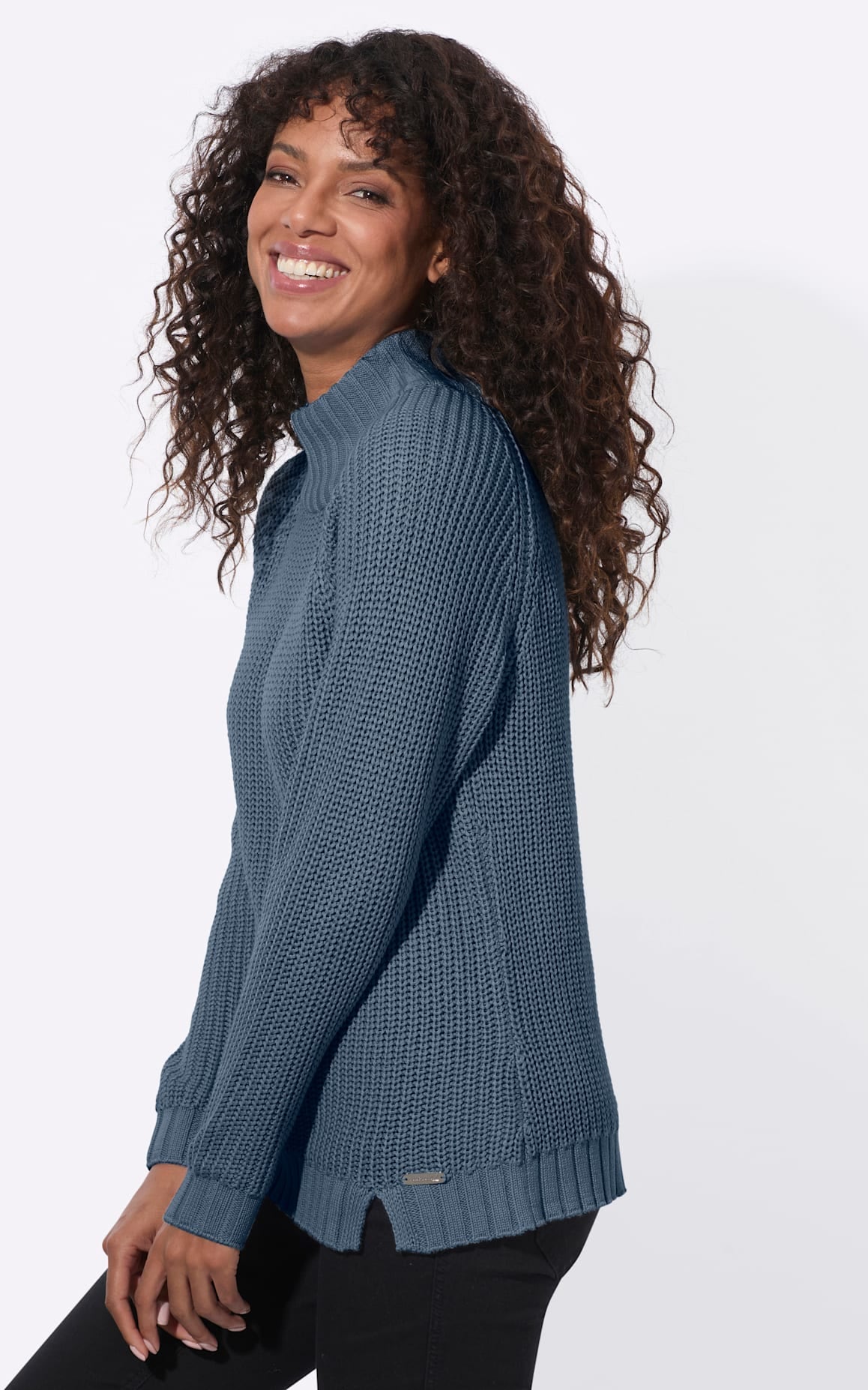 Casual Looks Stehkragenpullover »Stehkragen-Pullover«