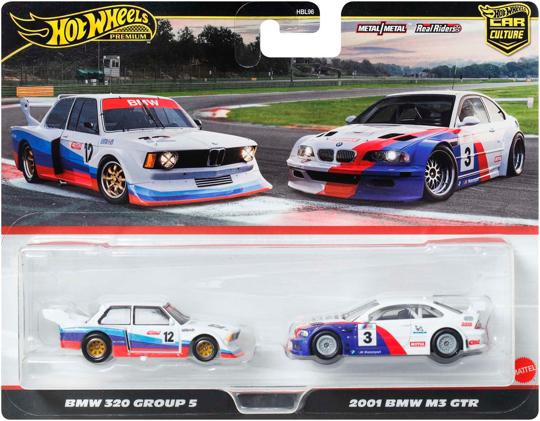 Hot Wheels Spielzeug-Auto »2-Pack - BMW«, Maßstab 1:64