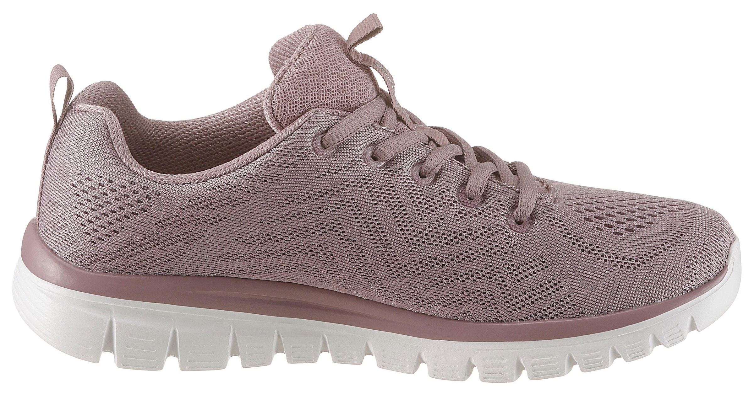Skechers Sneaker »Graceful - Get Connected«, Freizeitschuh, Halbschuh, Schnürschuh mit Memory Foam