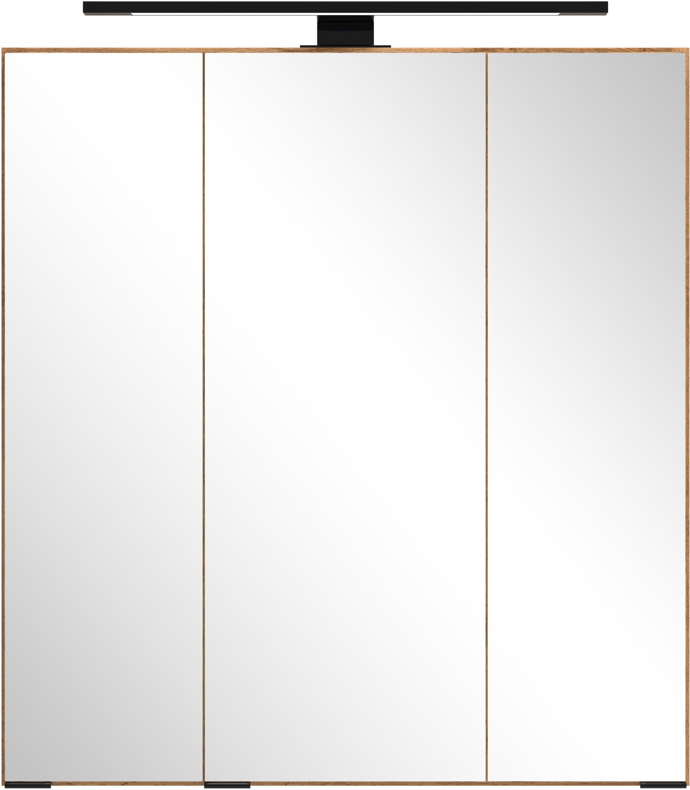 welltime Badezimmer-Set »Welltime Möbel, Carlton Unterbecken-Set 2teilig, 60 cm, gestreift«, (2 St.)