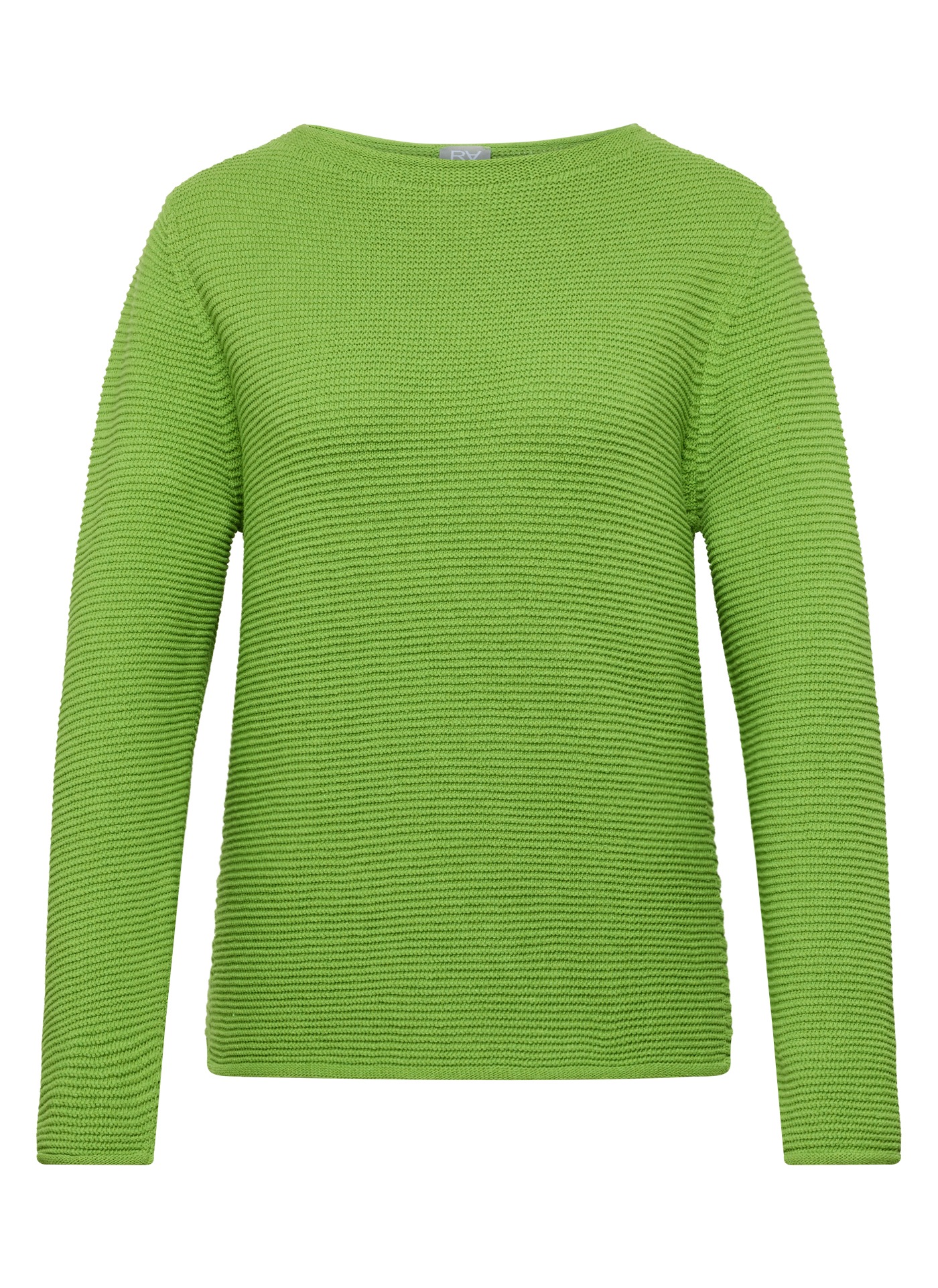 Rabe Strickpullover in Streifen-Ripp-Optik