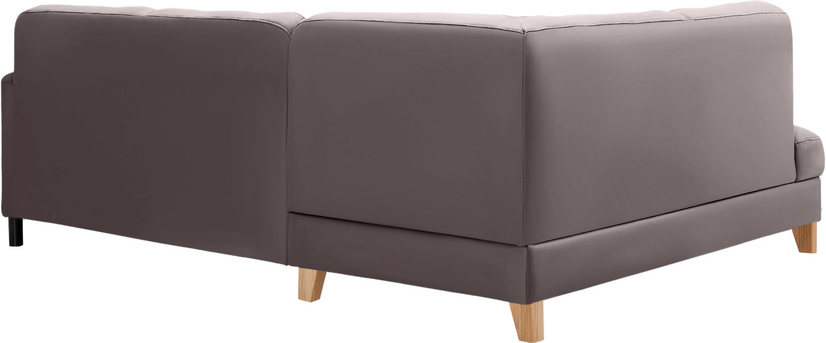 exxpo - sofa fashion Ecksofa »Elio, kompakt und komfortabel, bequem, zeitloses Design, L-Form« wahlweise mit Bettfunktion und Bettkasten